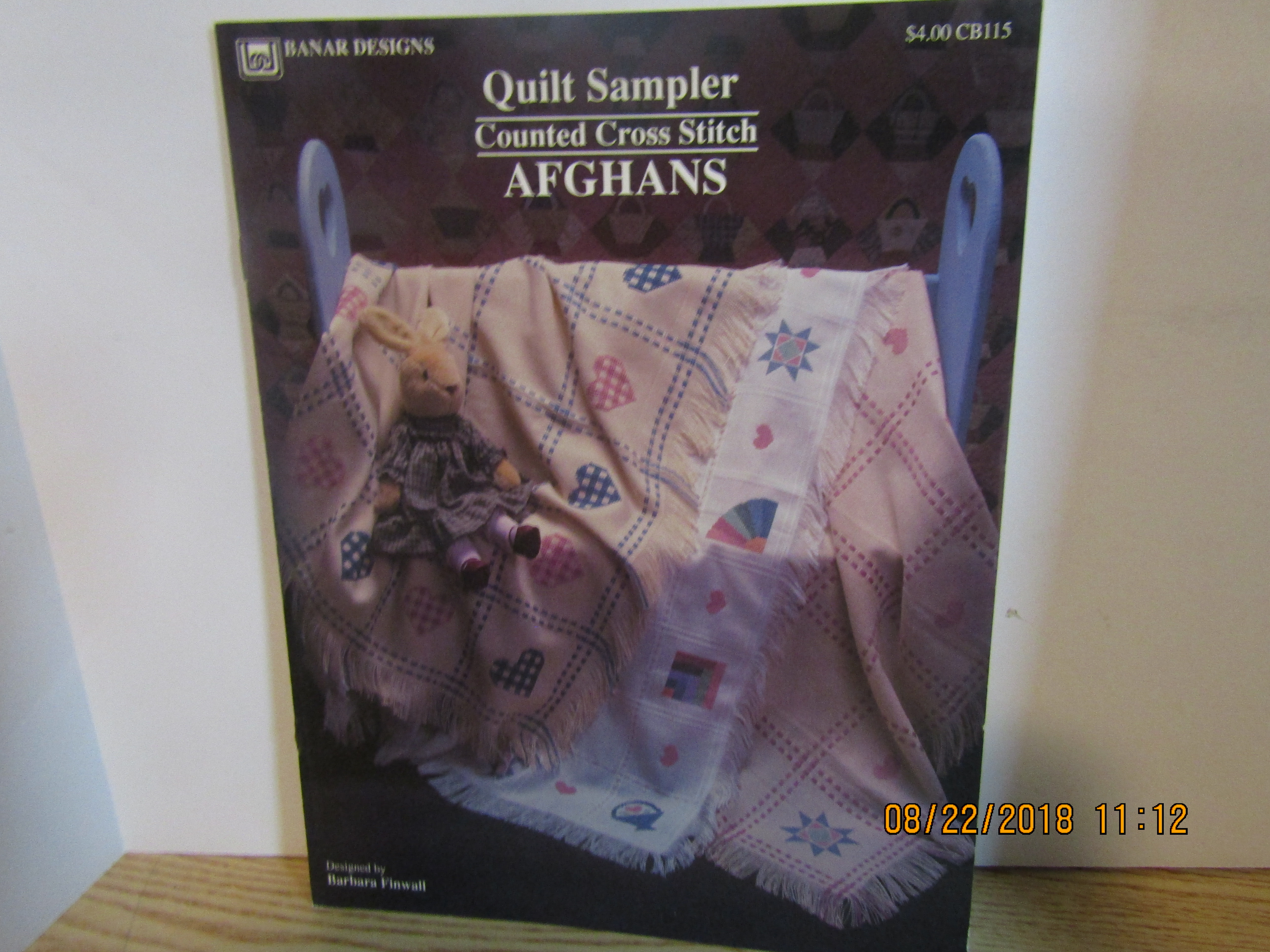 Banar Designs Cross Stitch Quilt Sampler Afghans  #115