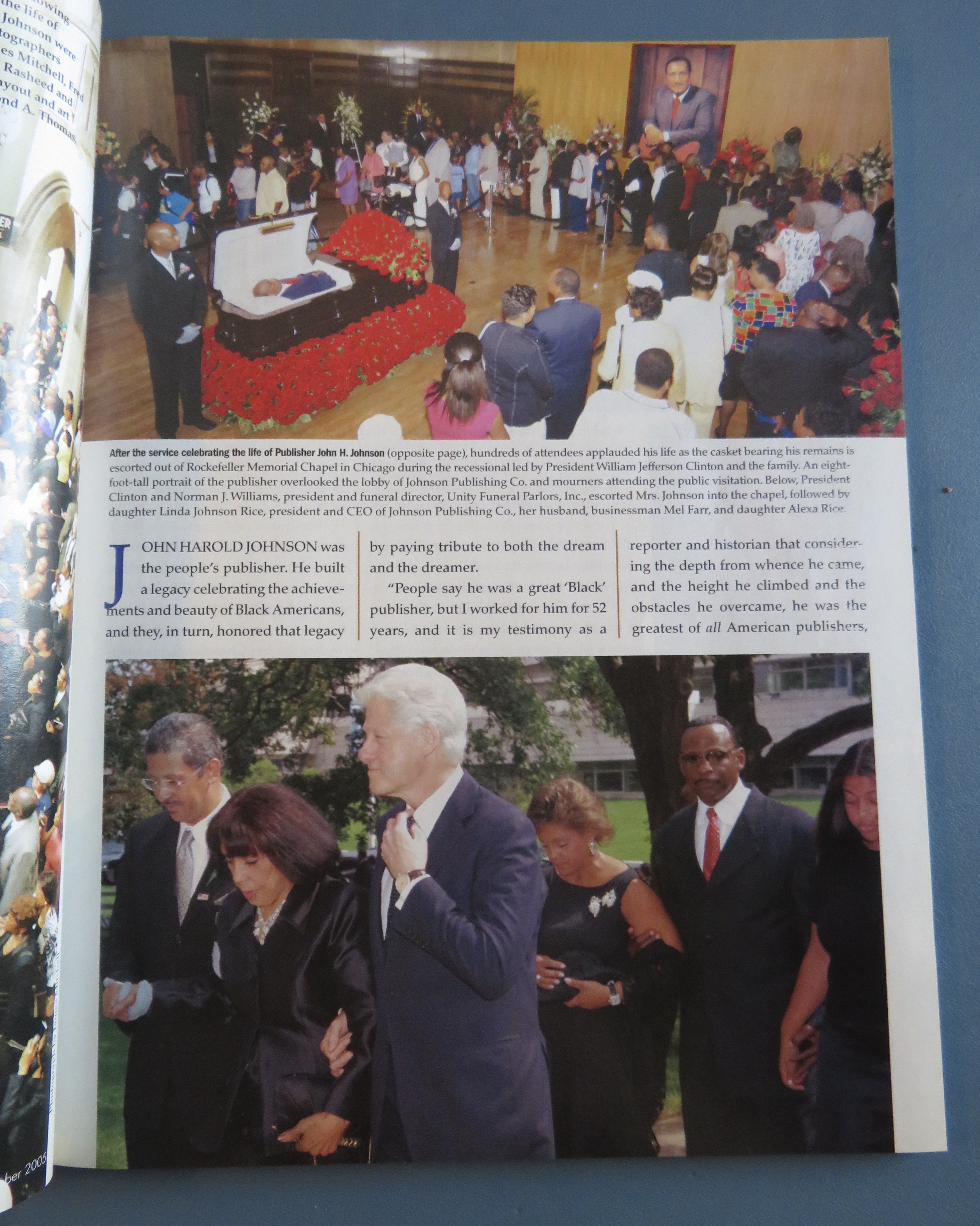 Ebony Magazine October 2005 John H Johnson