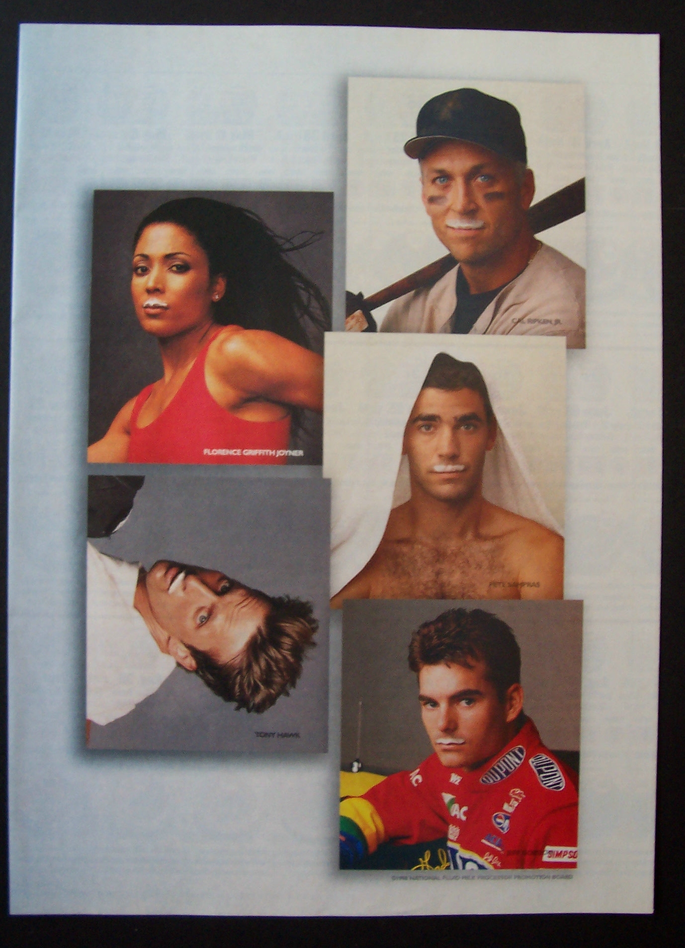 1998 Milk with Cal Ripken Jr, Tony Hawk & Others