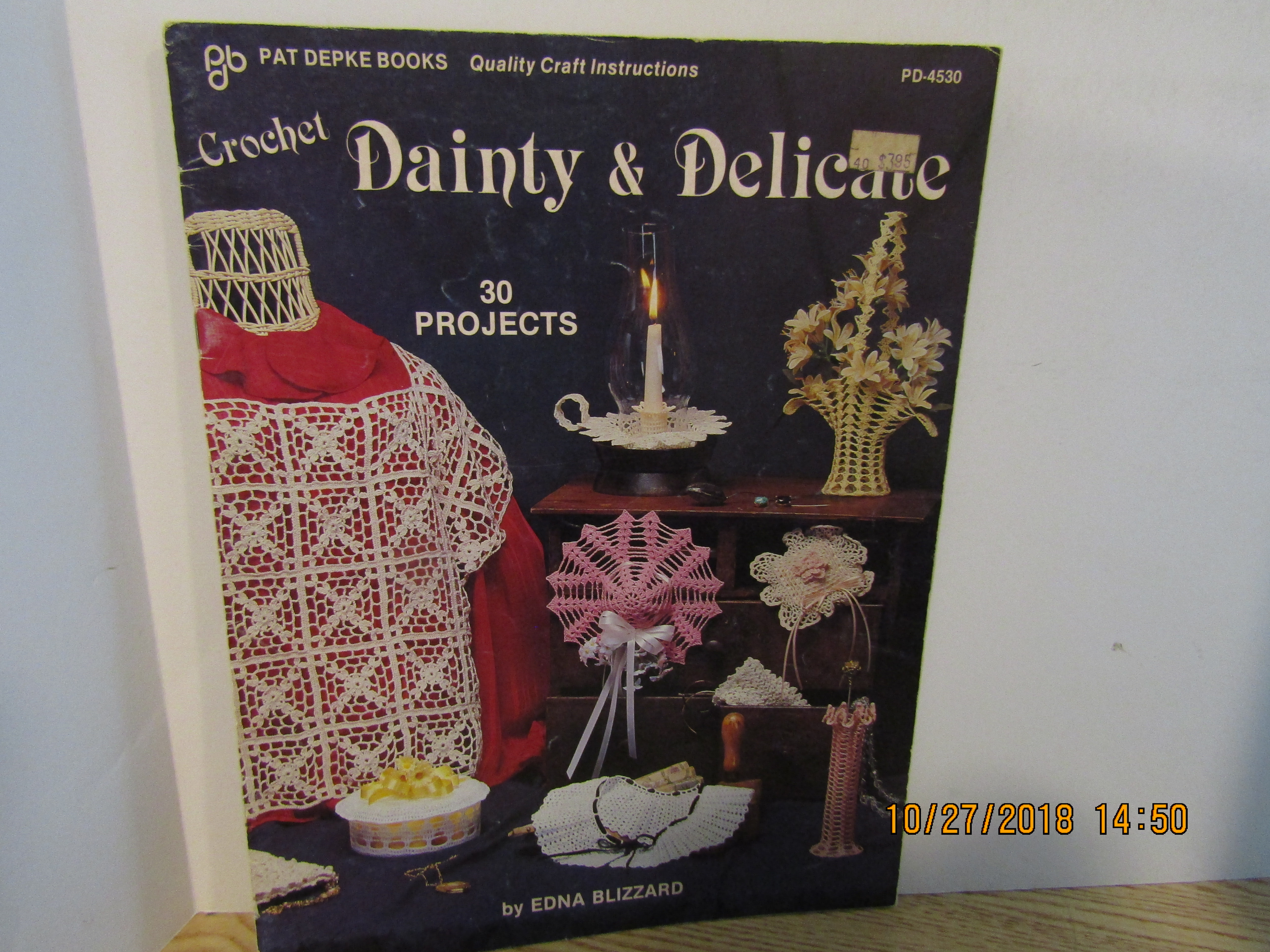Pat Depke Book Crochet Dainty & Delicate #4530