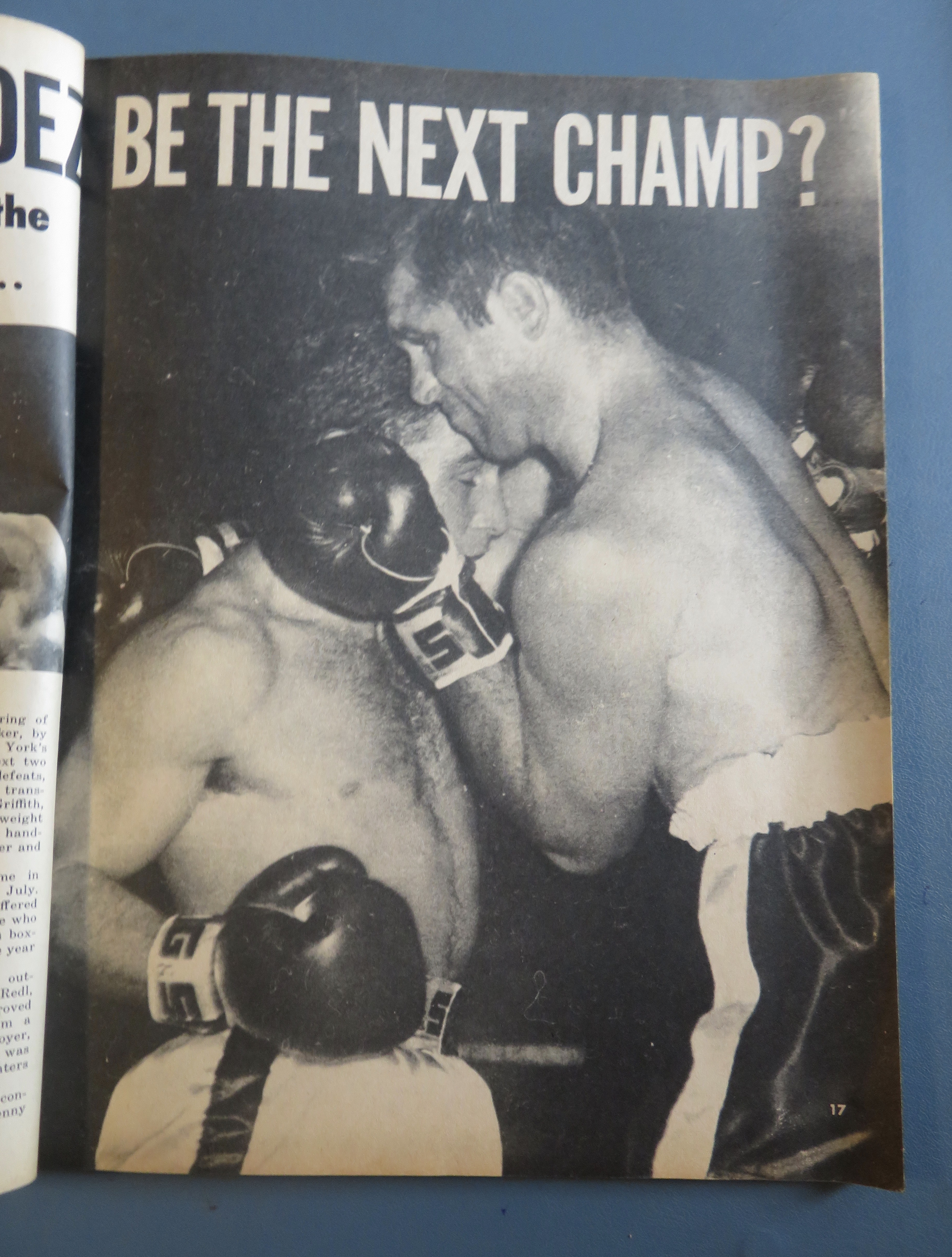 Boxing & Wrestling Magazine August 1962 Mickey Walker