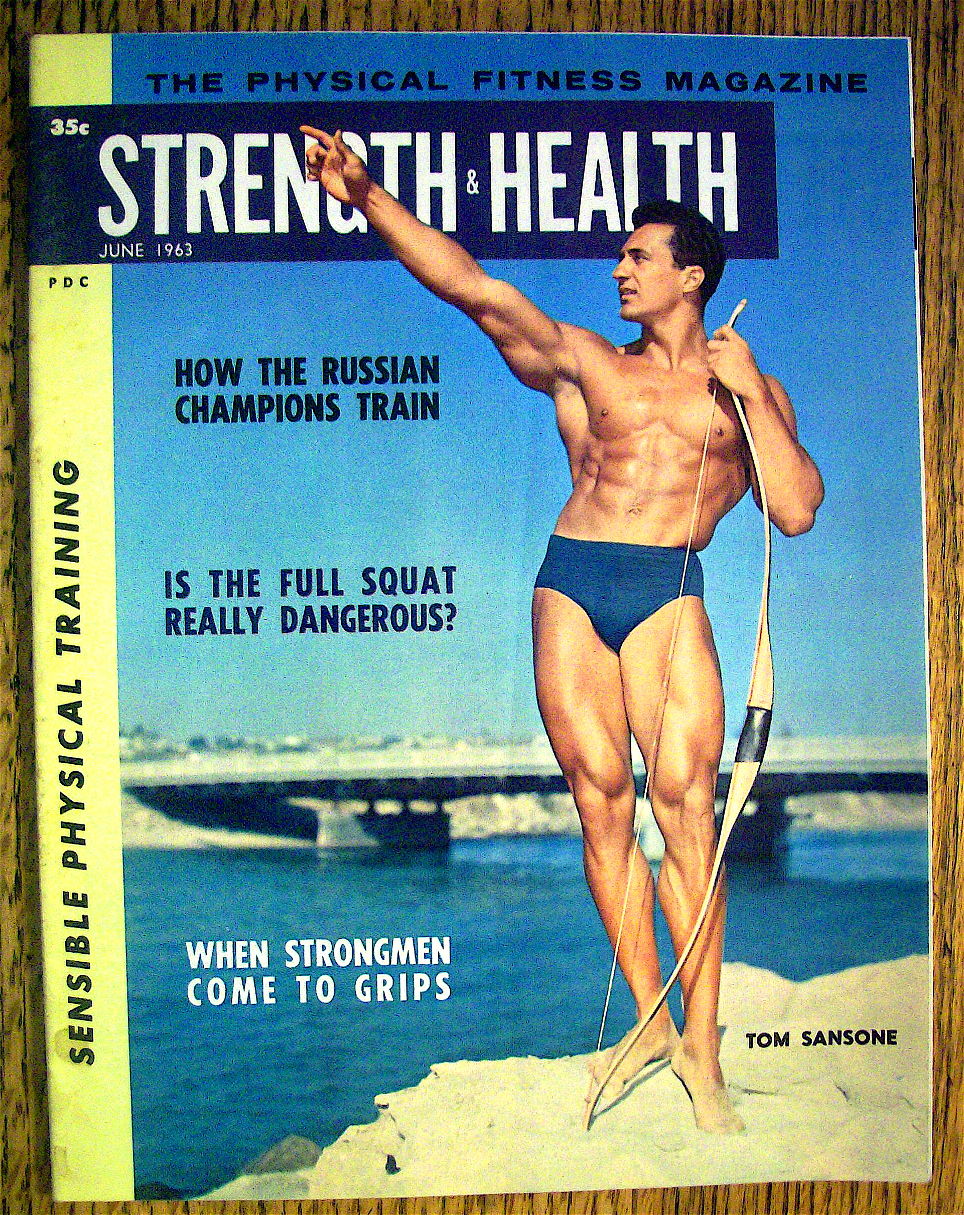 Strength & Health Magazine-June 1963-Tom Sansone