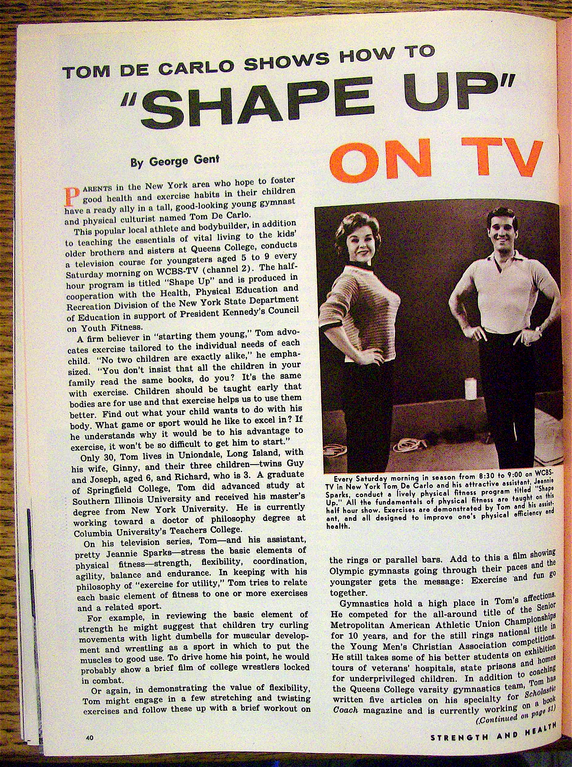 Strength & Health Magazine-June 1963-Tom Sansone