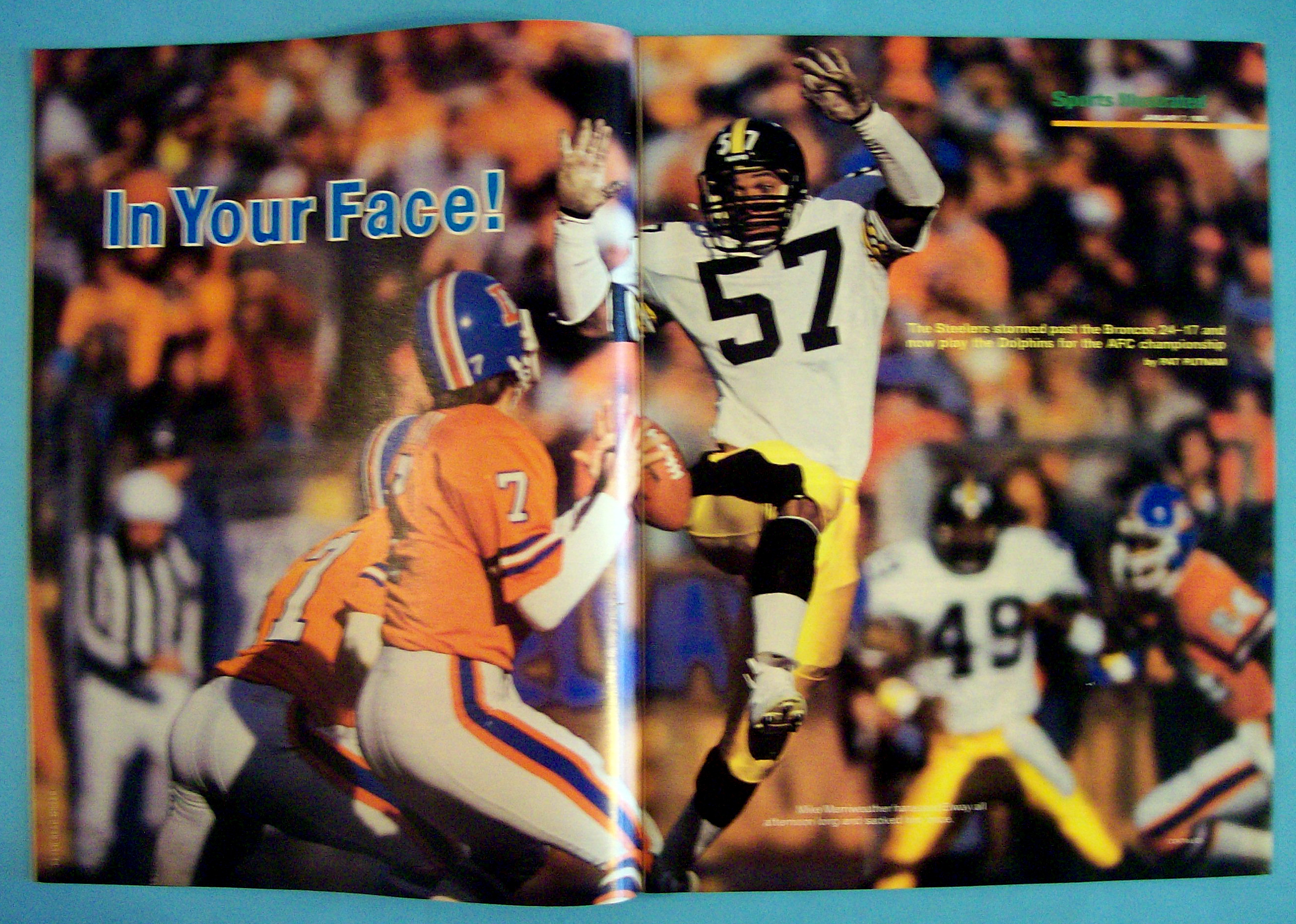 Sports Illustrated Magazine-January 7, 1985-Abercrombie