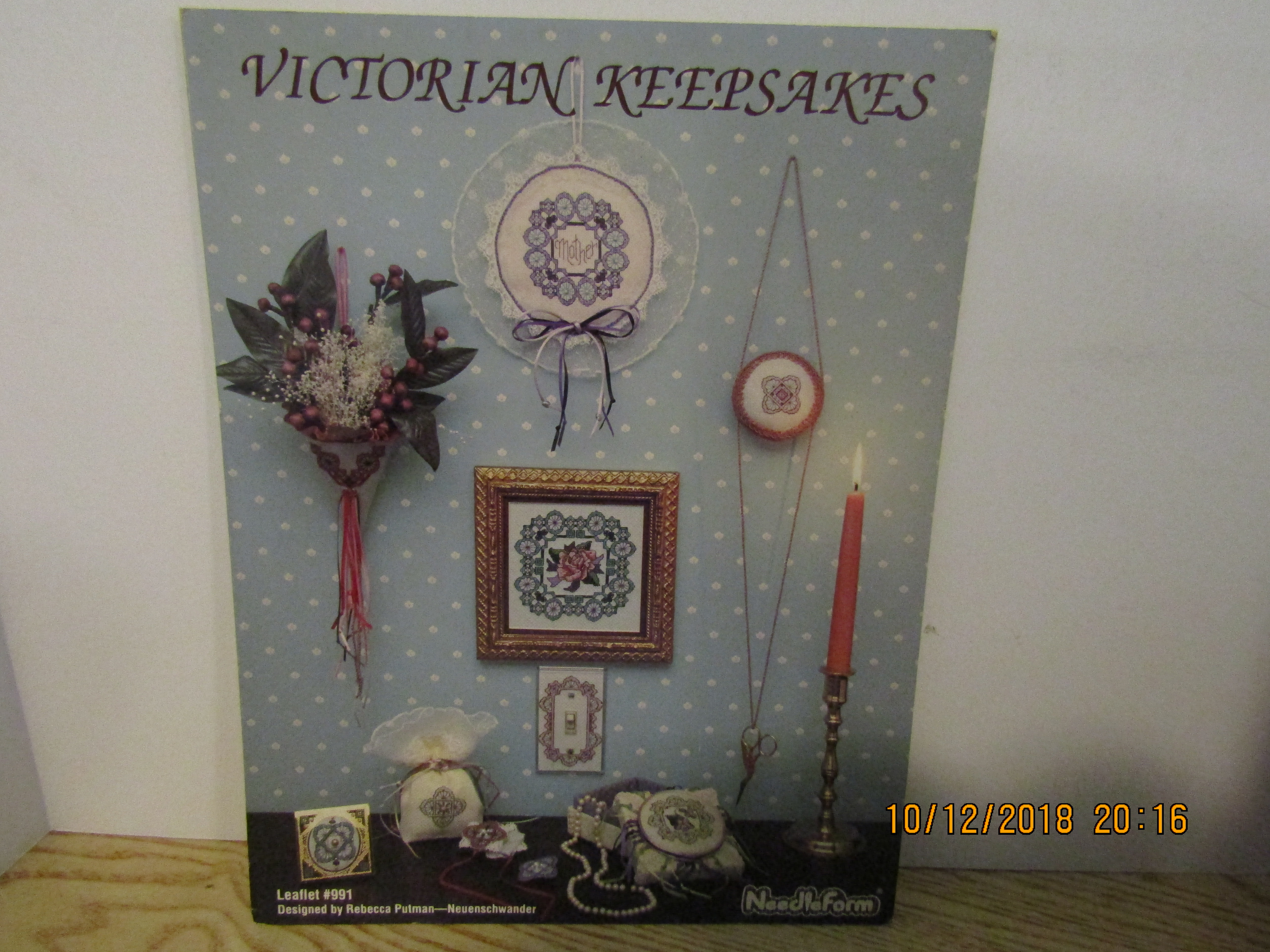 Needleform  Victorian Keepsakes Leaflet #991