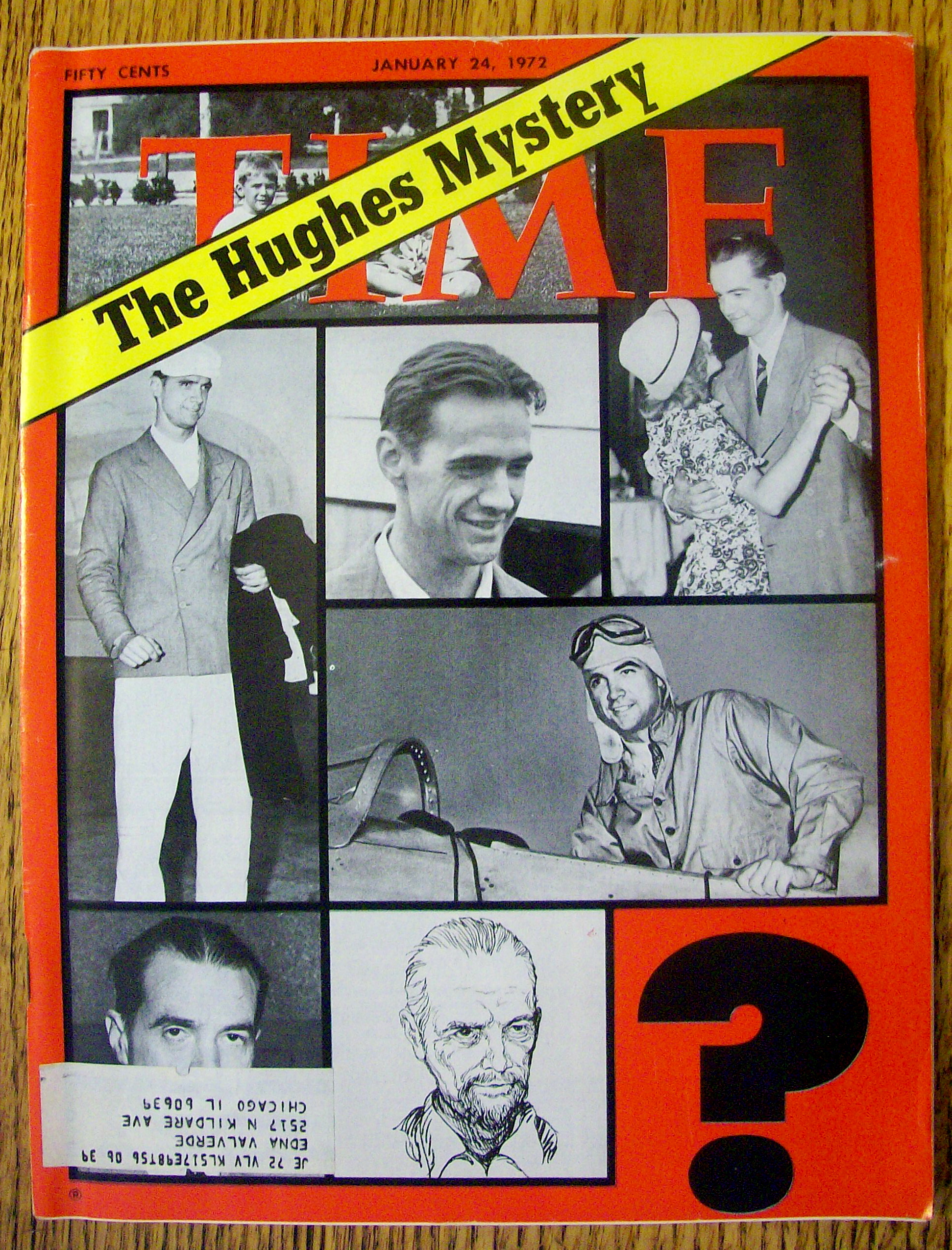 Time Magazine-January 24, 1972-The Hughes Mystery