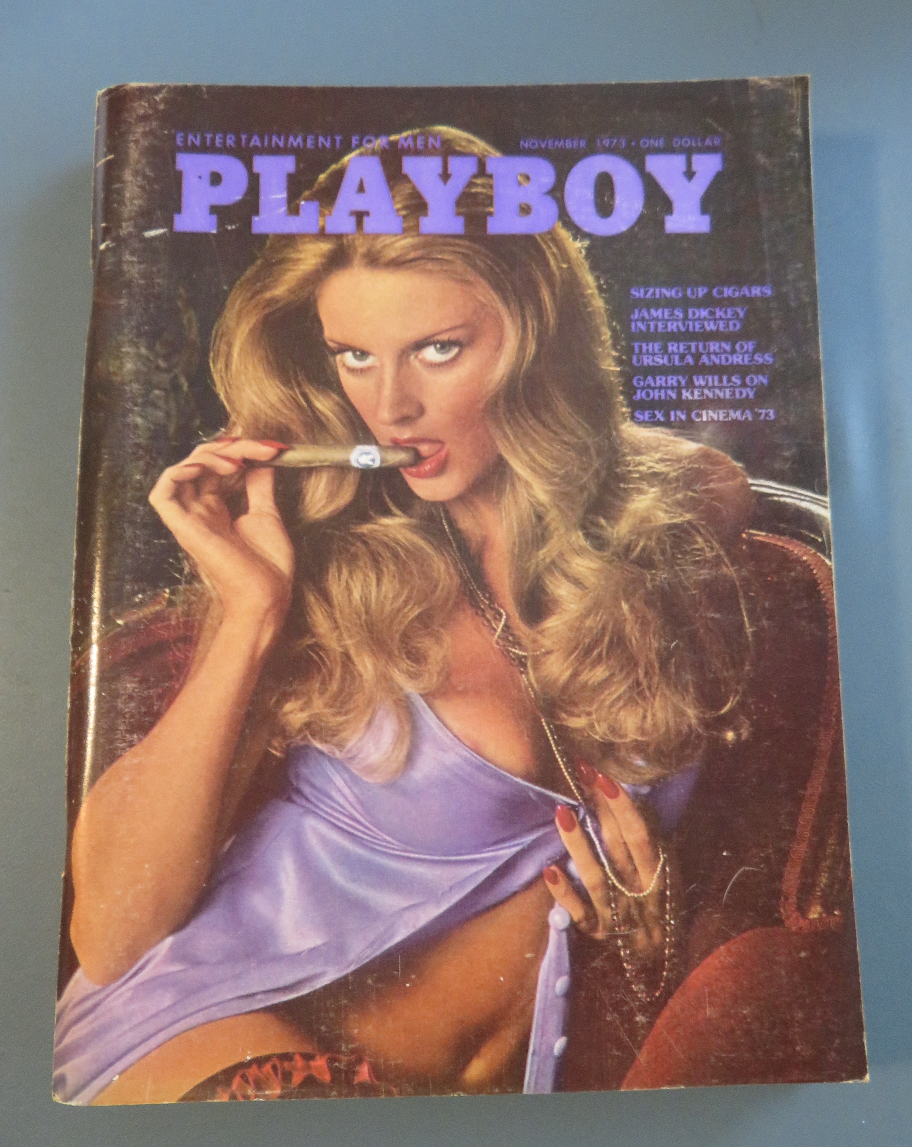 Playboy Magazine-November 1973-Monica Tidwell