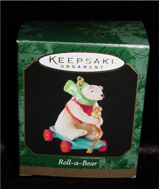 Roll A Bear Miniature Hallmark Ornament