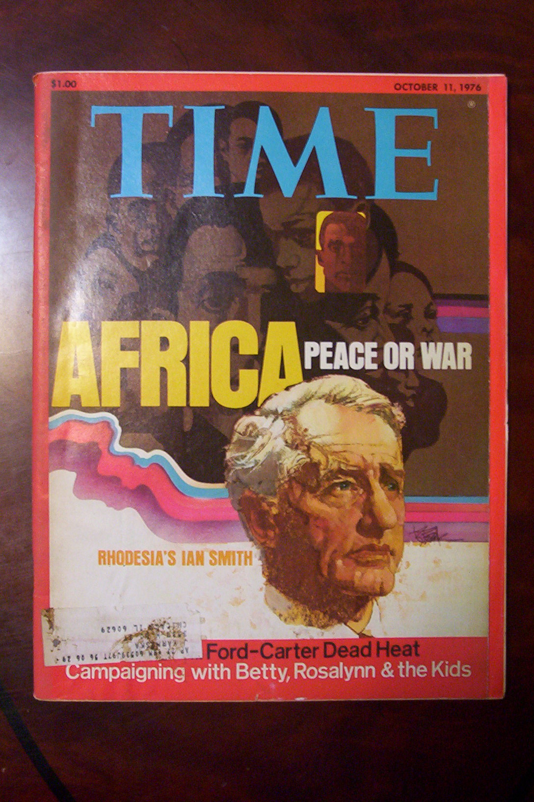Time Magazine - October 11, 1976 - Rhodesia's Ian Smith