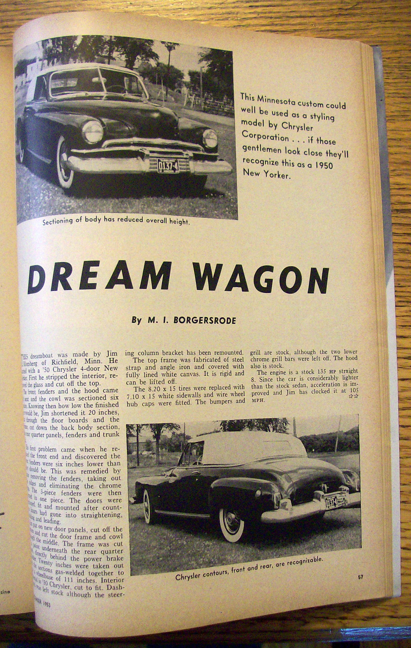 Speed Age Magazine December 1953 Frank Mundy Answers