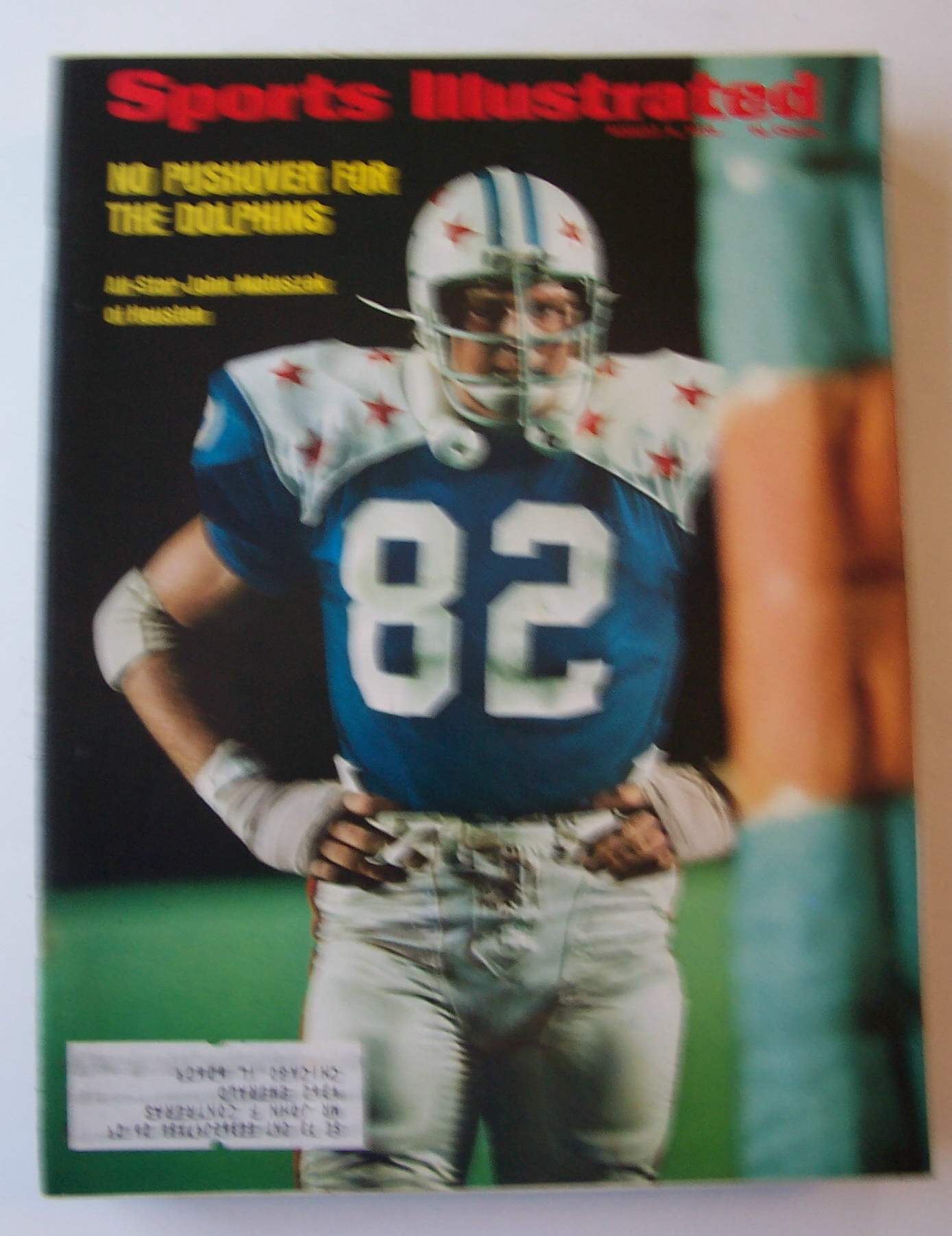 Sports Illustrated Magazine -Aug 6, 1973- John Matuszak