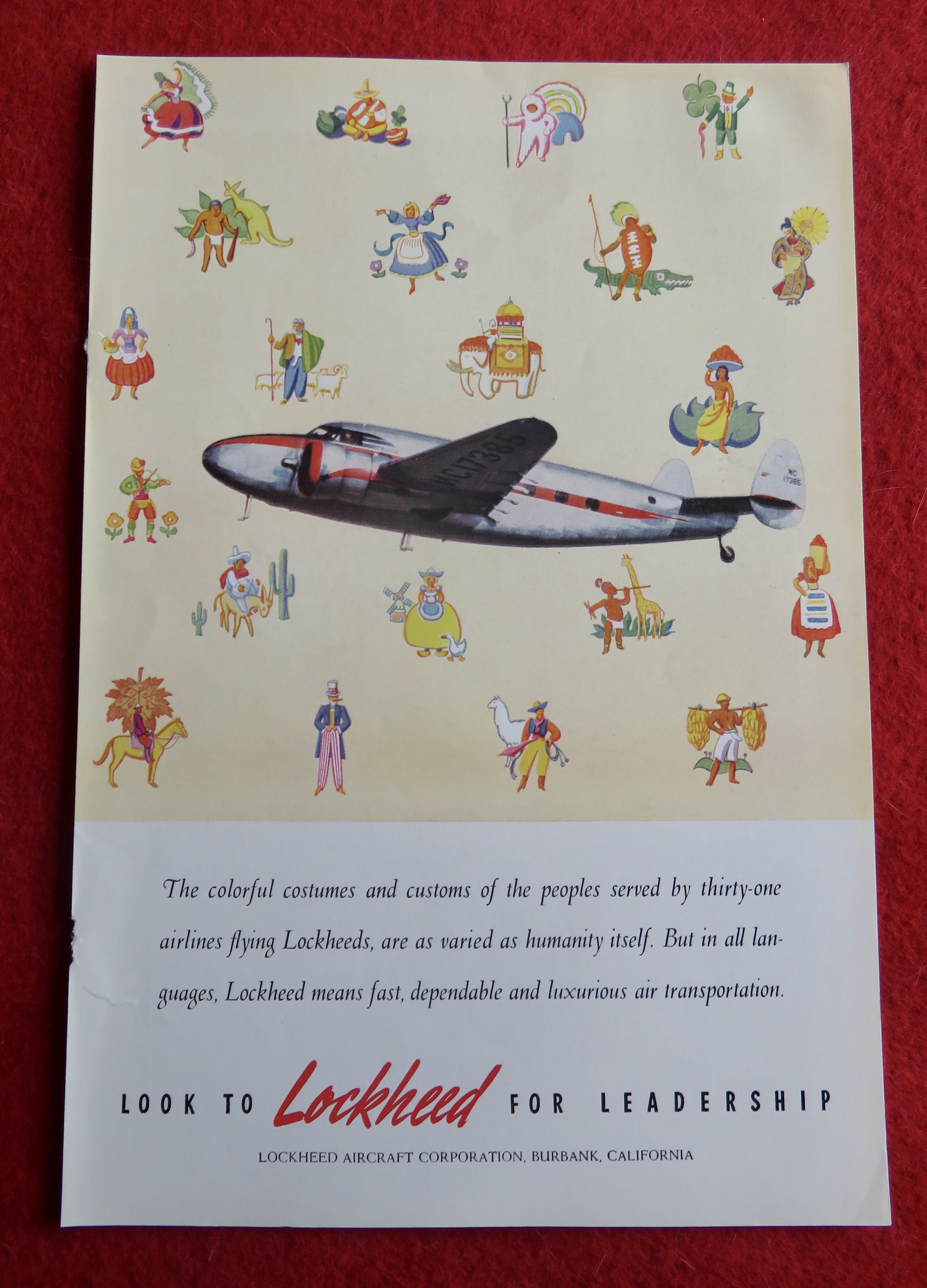 1940 Lockheed Aircraft Corporation with People