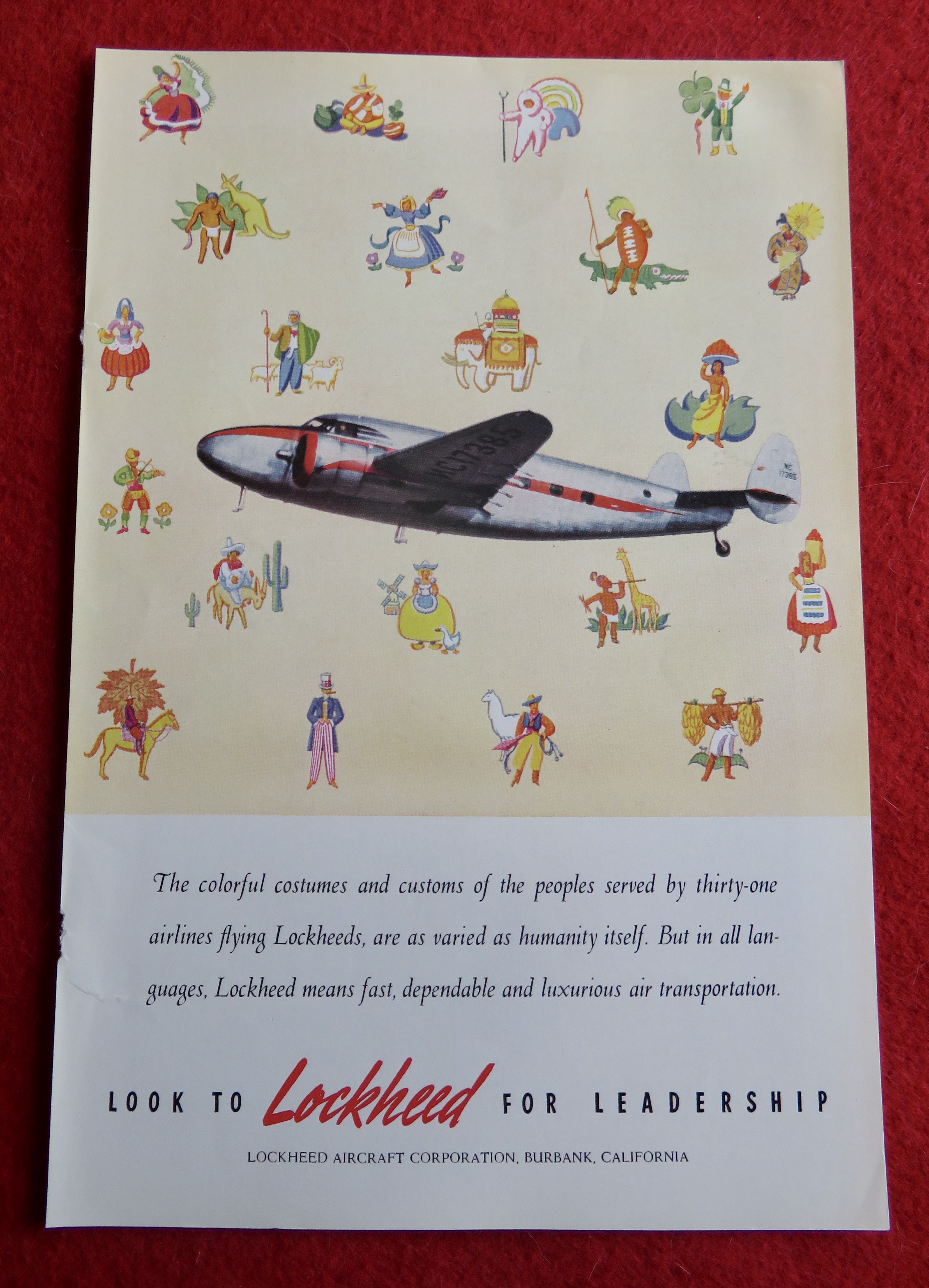 1940 Lockheed Aircraft Corporation with People