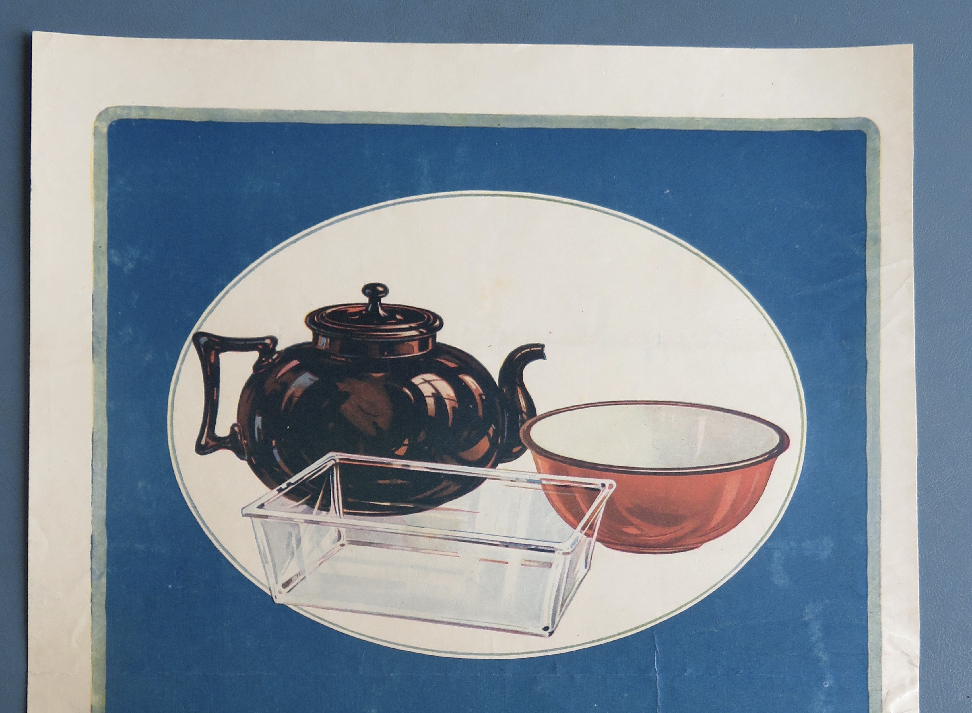 1900's Old Dutch Cleanser with Kitchen Ware