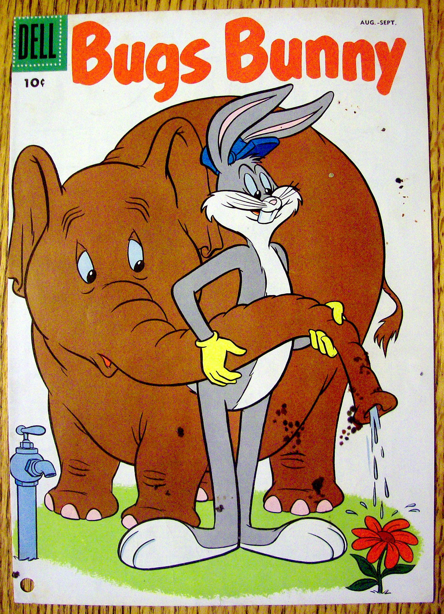 Bugs Bunny Comic Cover #50-August-September 1956