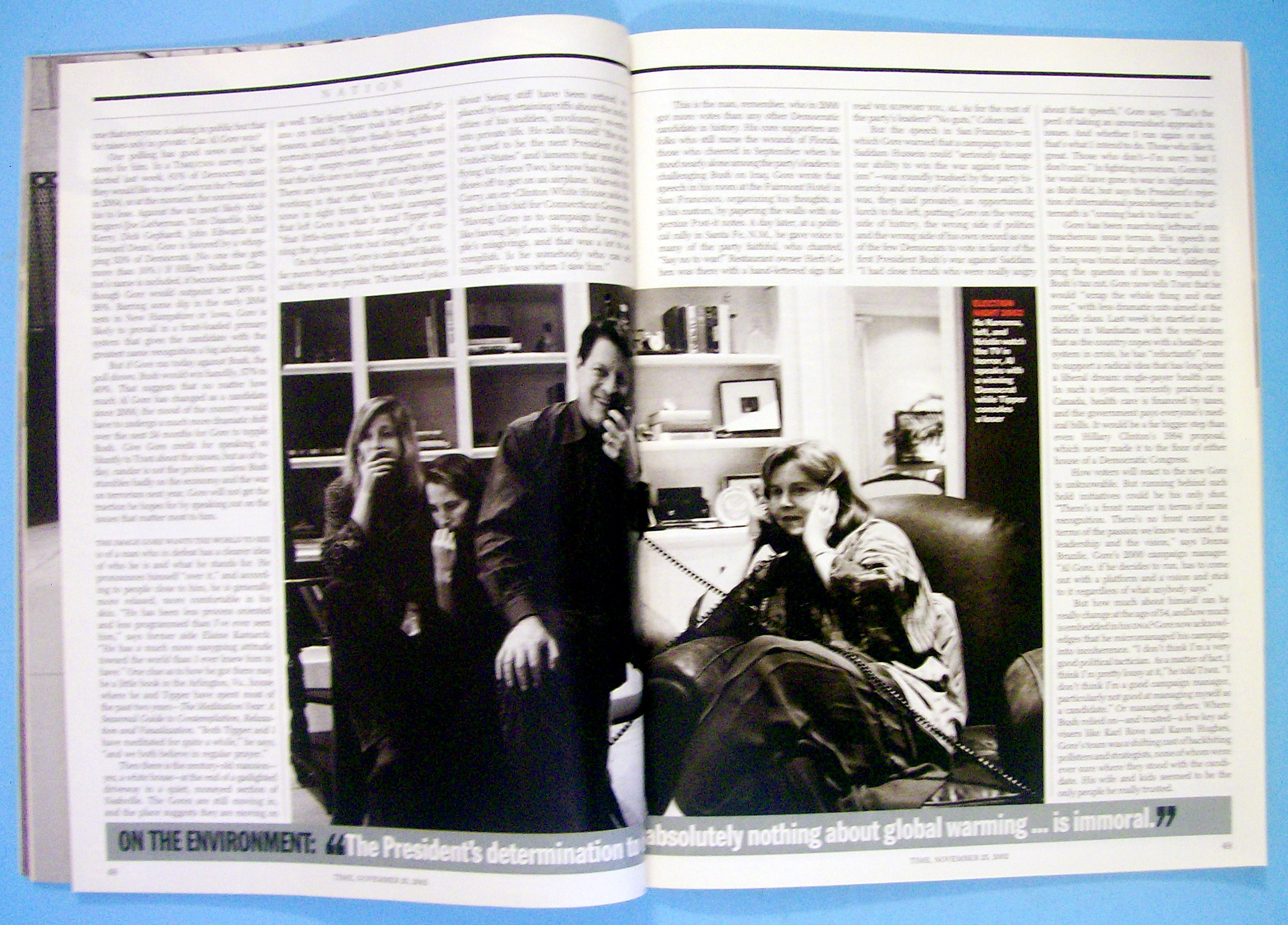 Time Magazine November 25, 2002 Osama Bin Laden