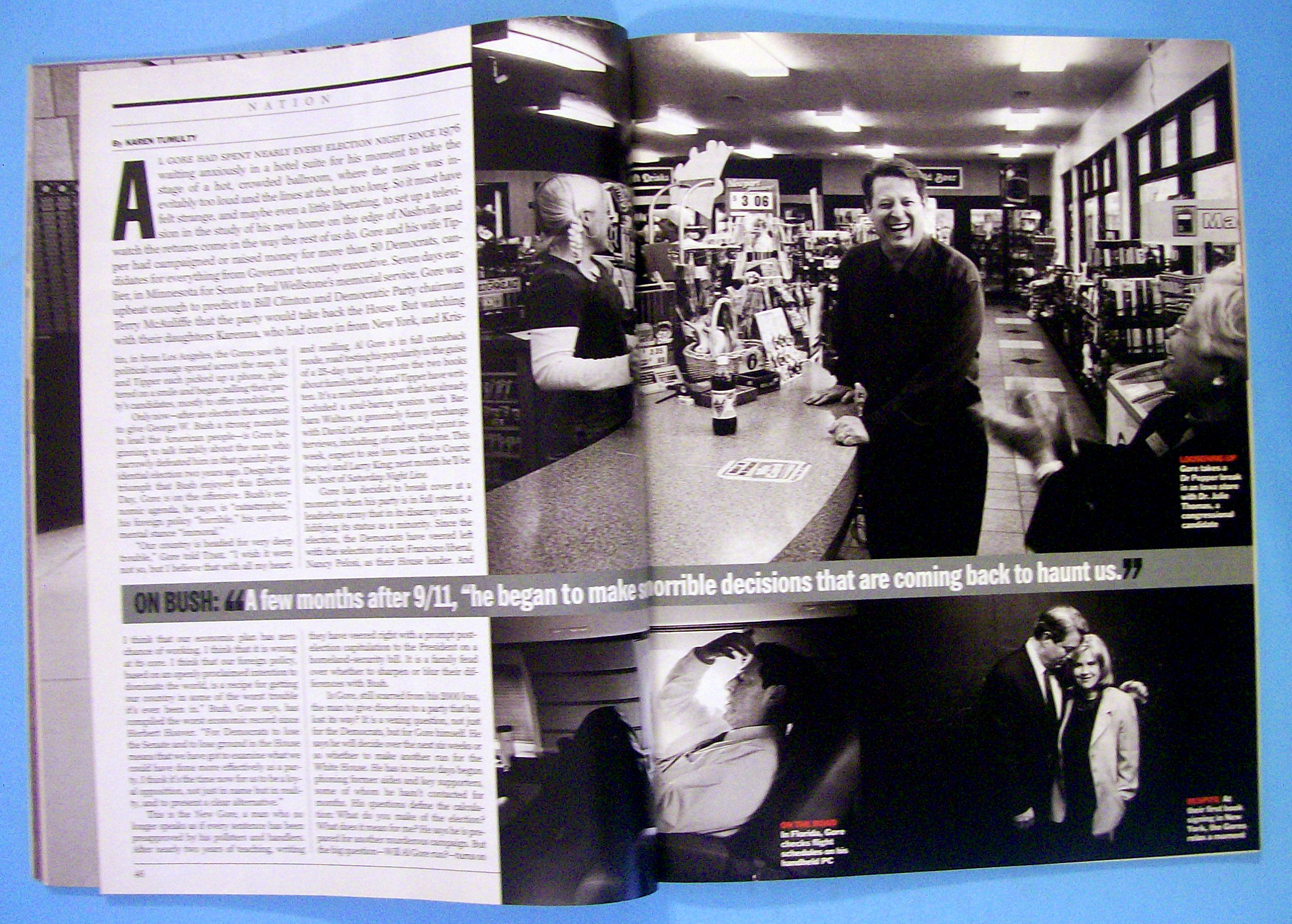 Time Magazine November 25, 2002 Osama Bin Laden