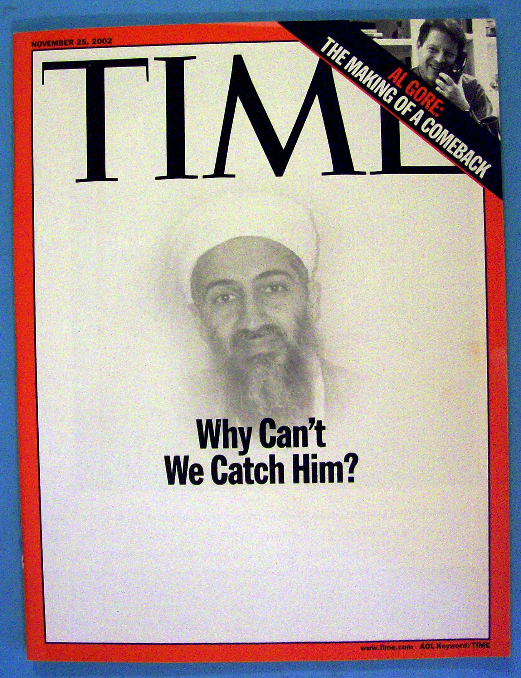 Time Magazine November 25, 2002 Osama Bin Laden