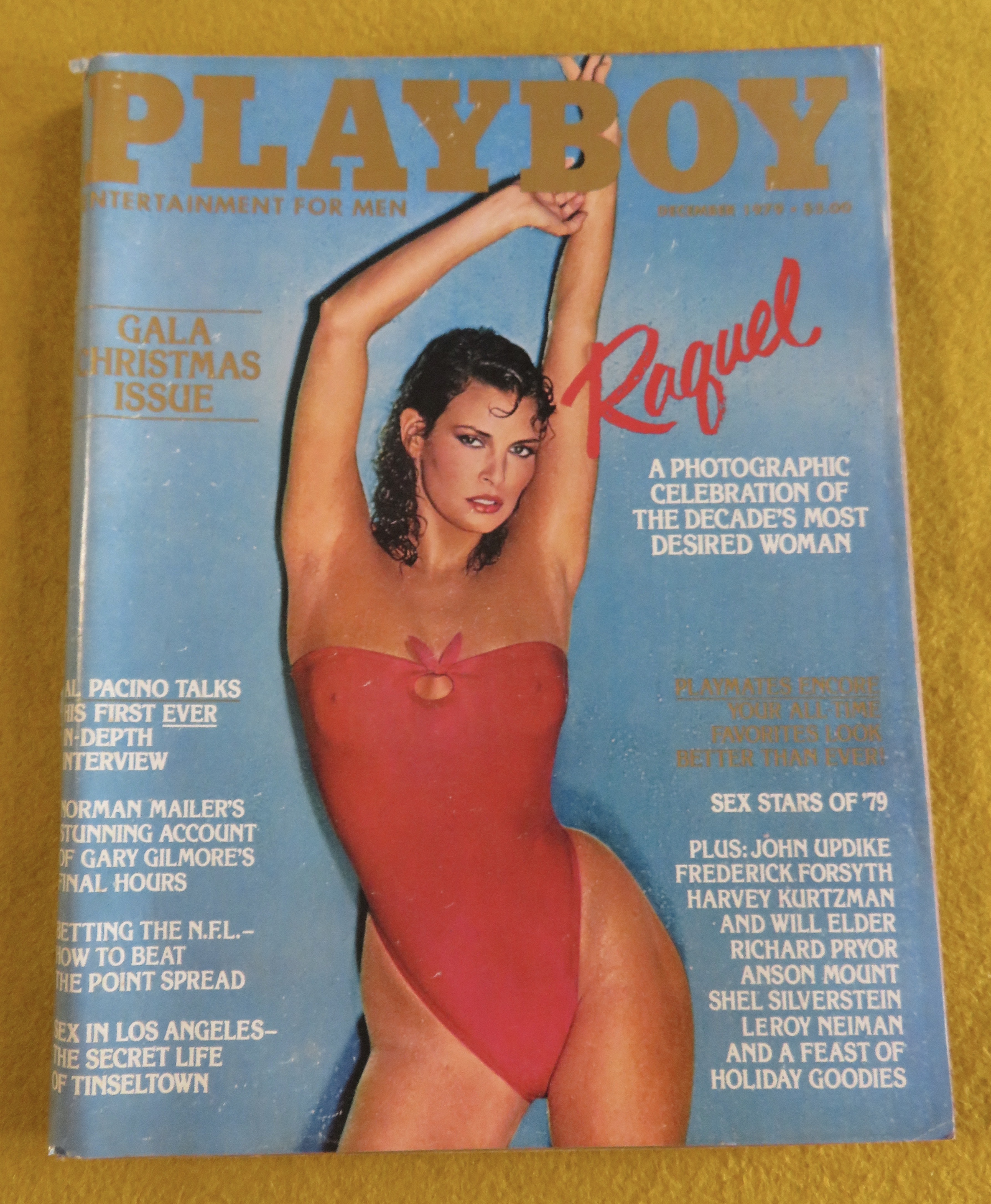 Playboy Magazine-December 1979-Raquel Welch