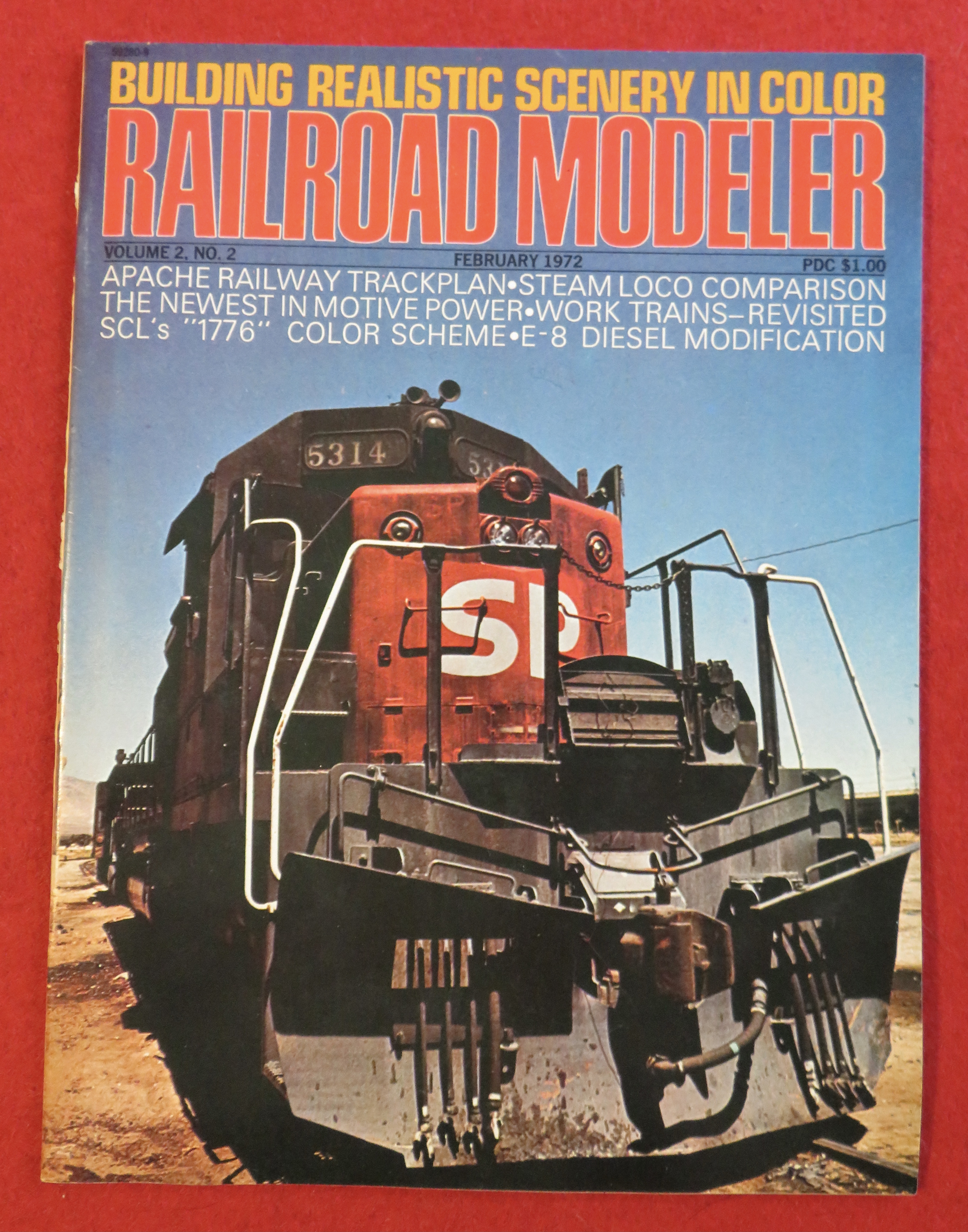 Railroad Modeler Magazine February 1972