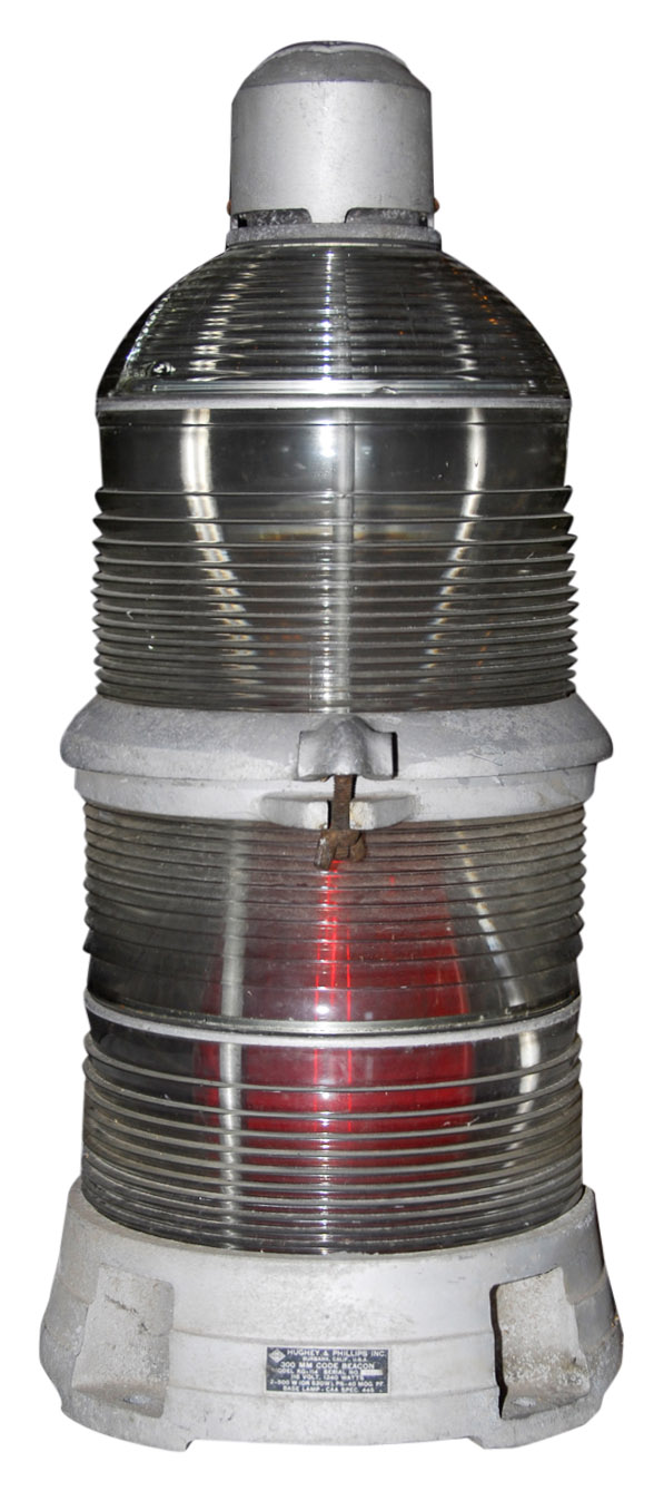 Oversized Vintage Marine Beacon Light