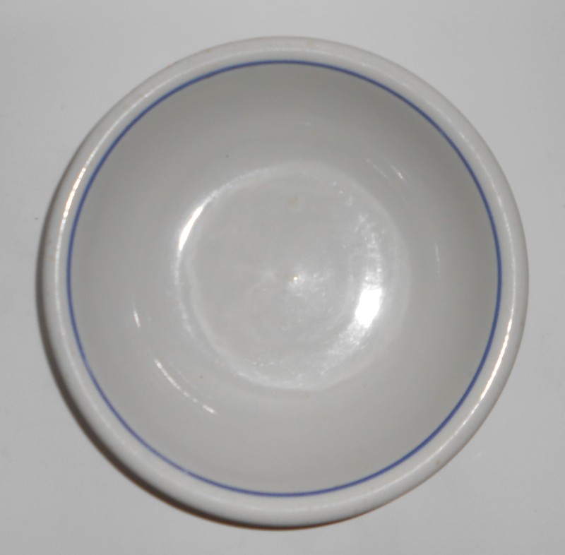 VINTAGE Tepco Restaurant China Navy Captain's LARGE Bowl