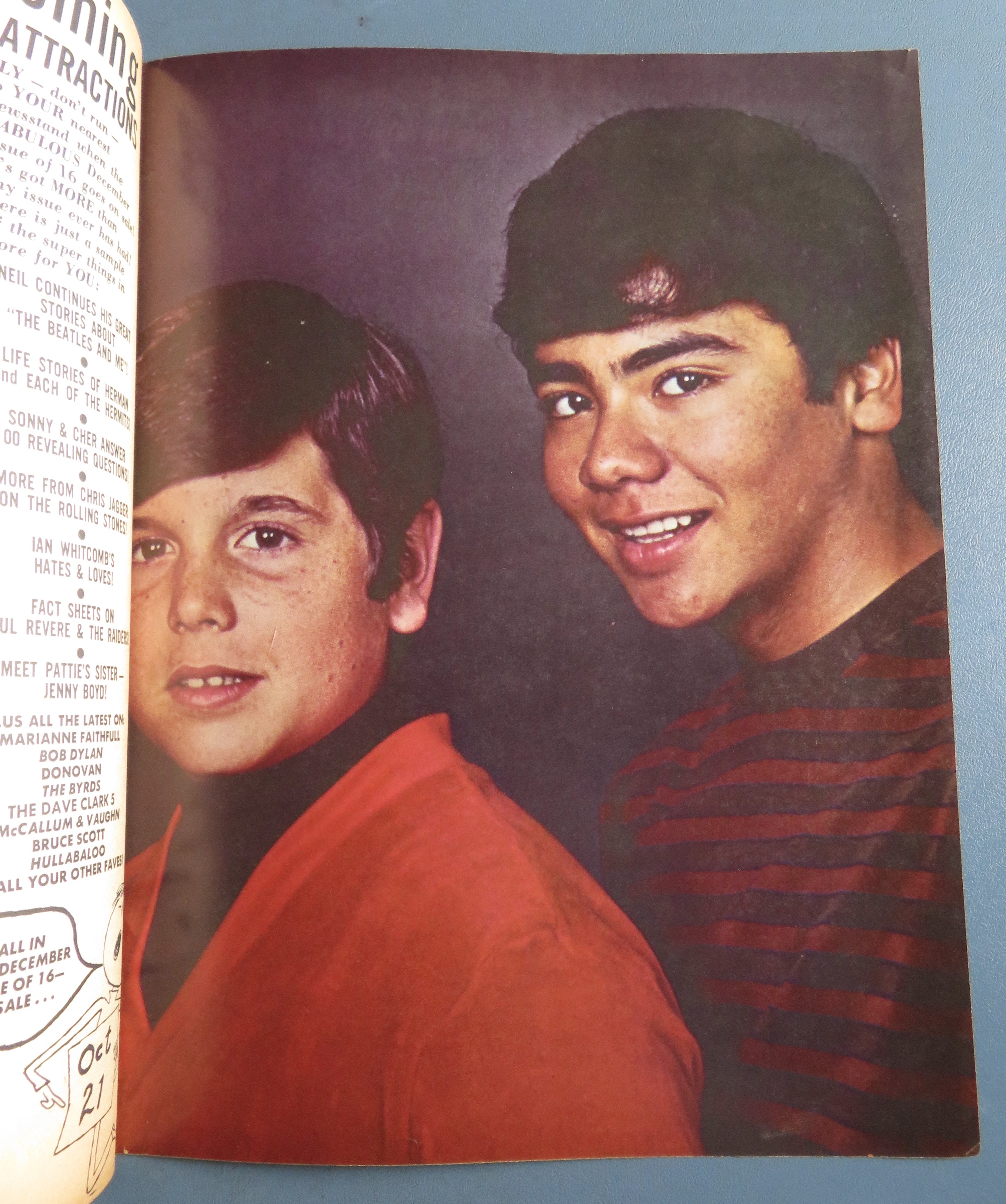 16 Magazine November 1965 Herman's Whole Life Story