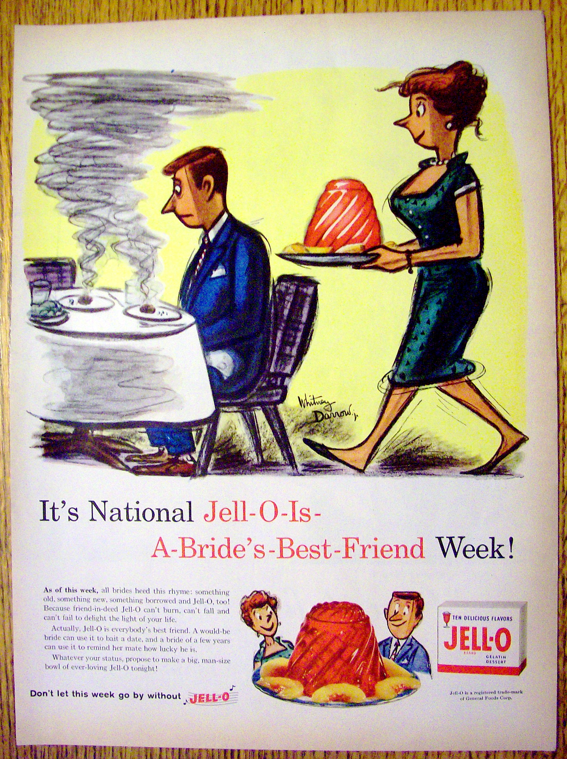 1959 Jell-O with Bride's Best Friend By Whitney Darrow