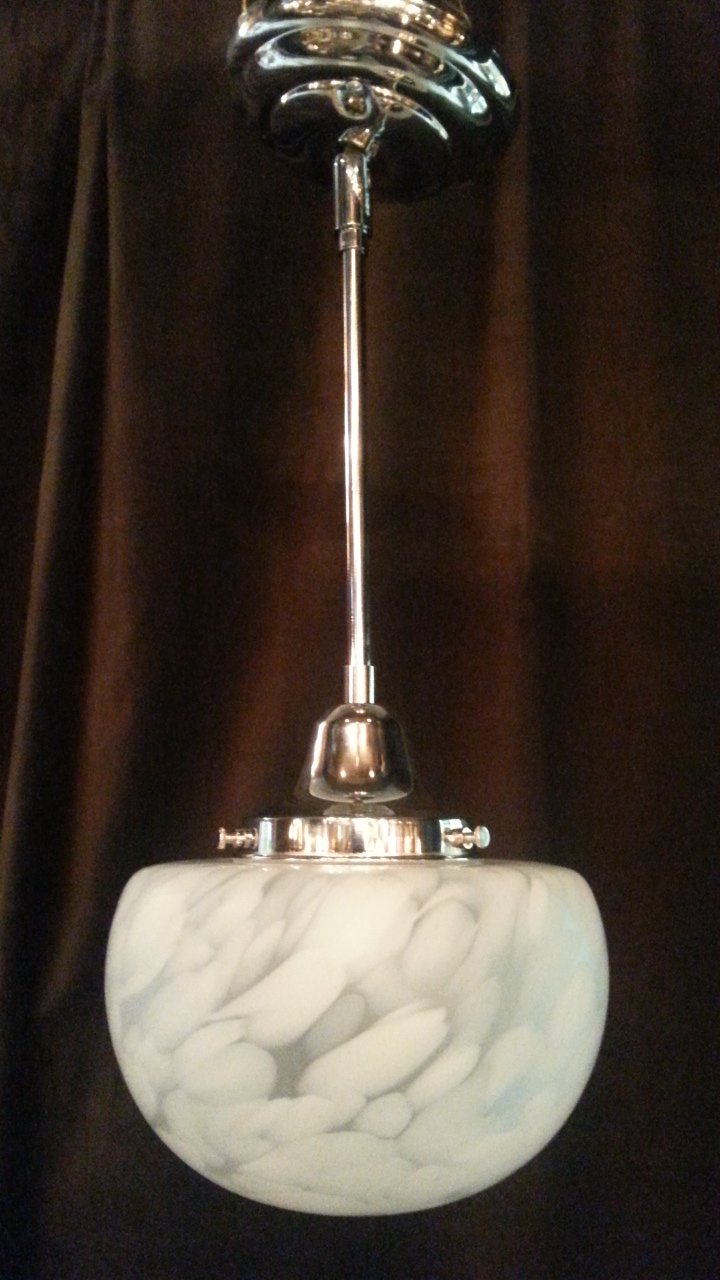 Art Glass Light Fixture   #2753