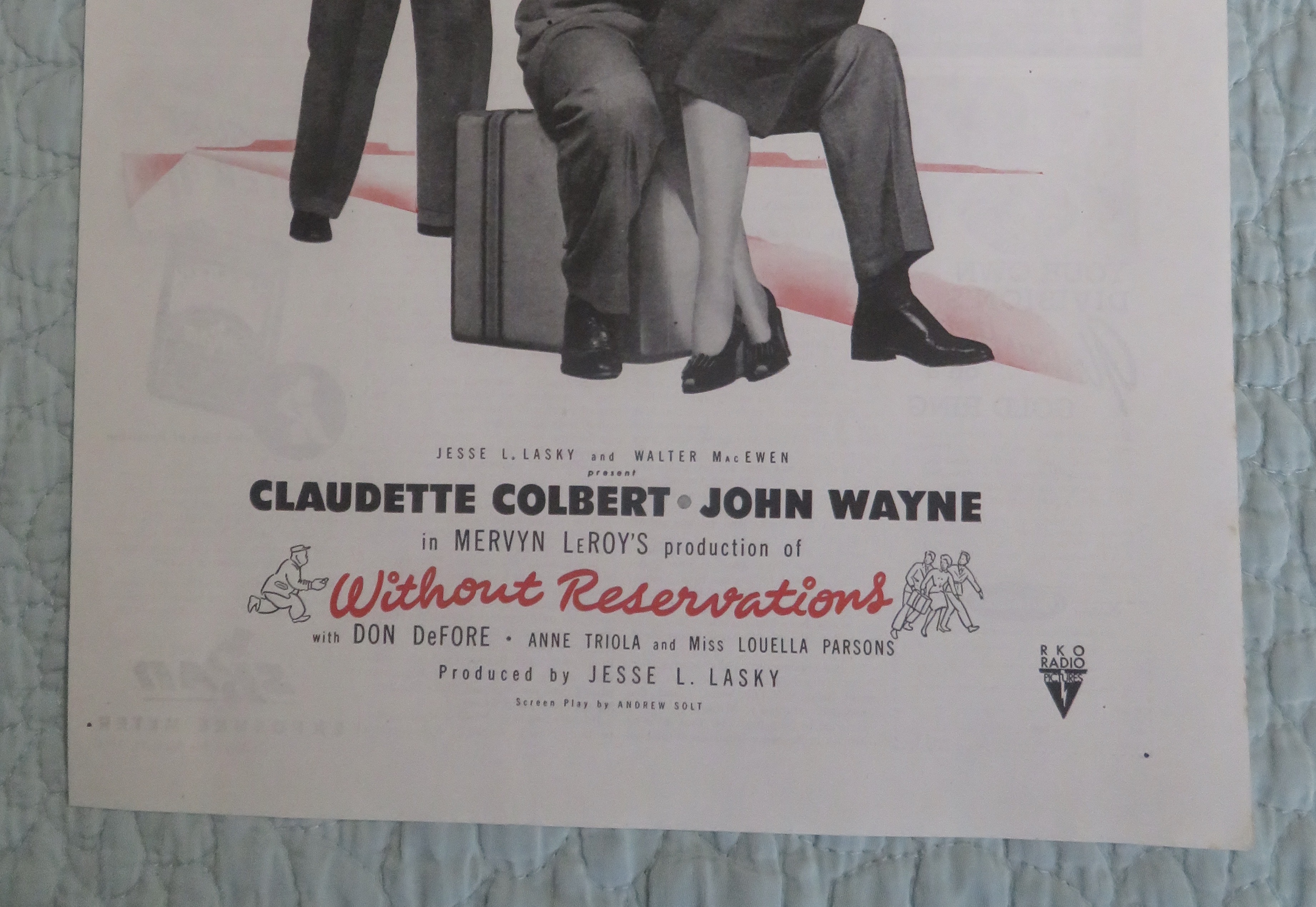 1946 Without Reservations w/ Claudette Colbert