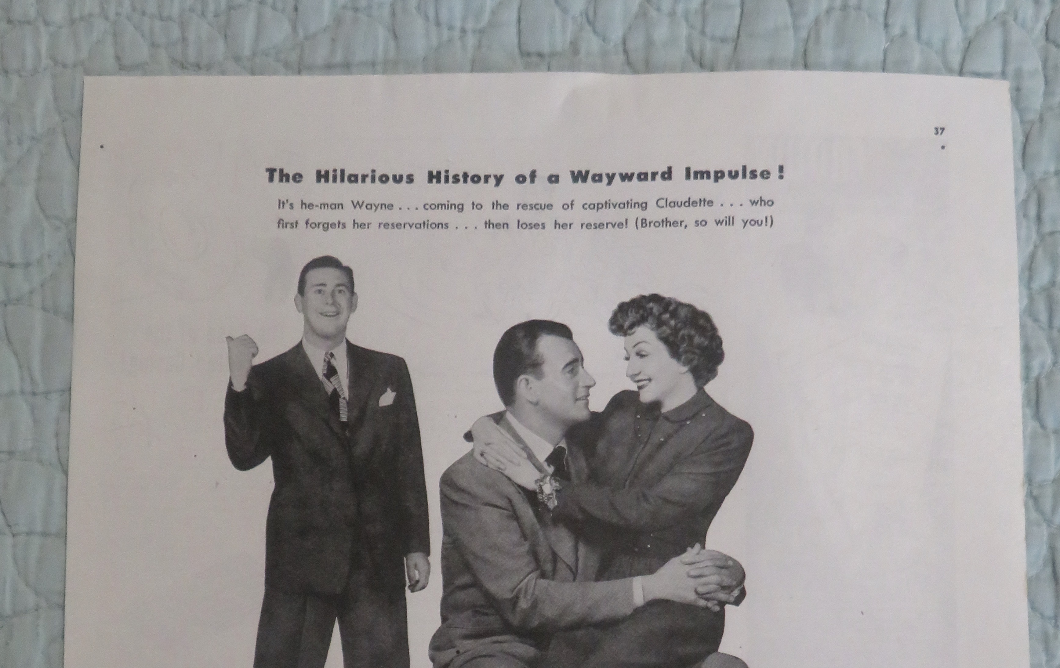 1946 Without Reservations w/ Claudette Colbert
