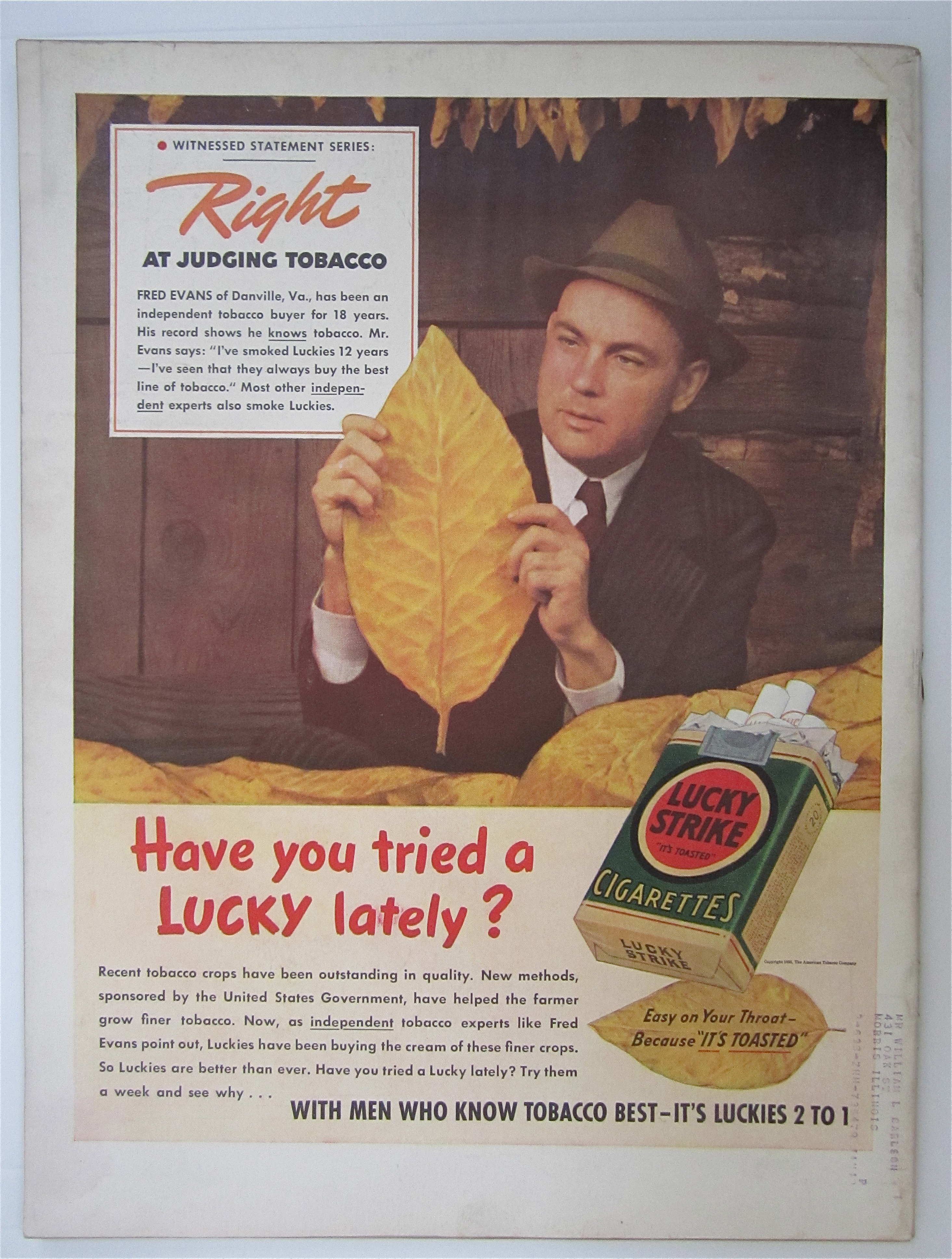 Life Magazine-February 6, 1939-Washington Peruke