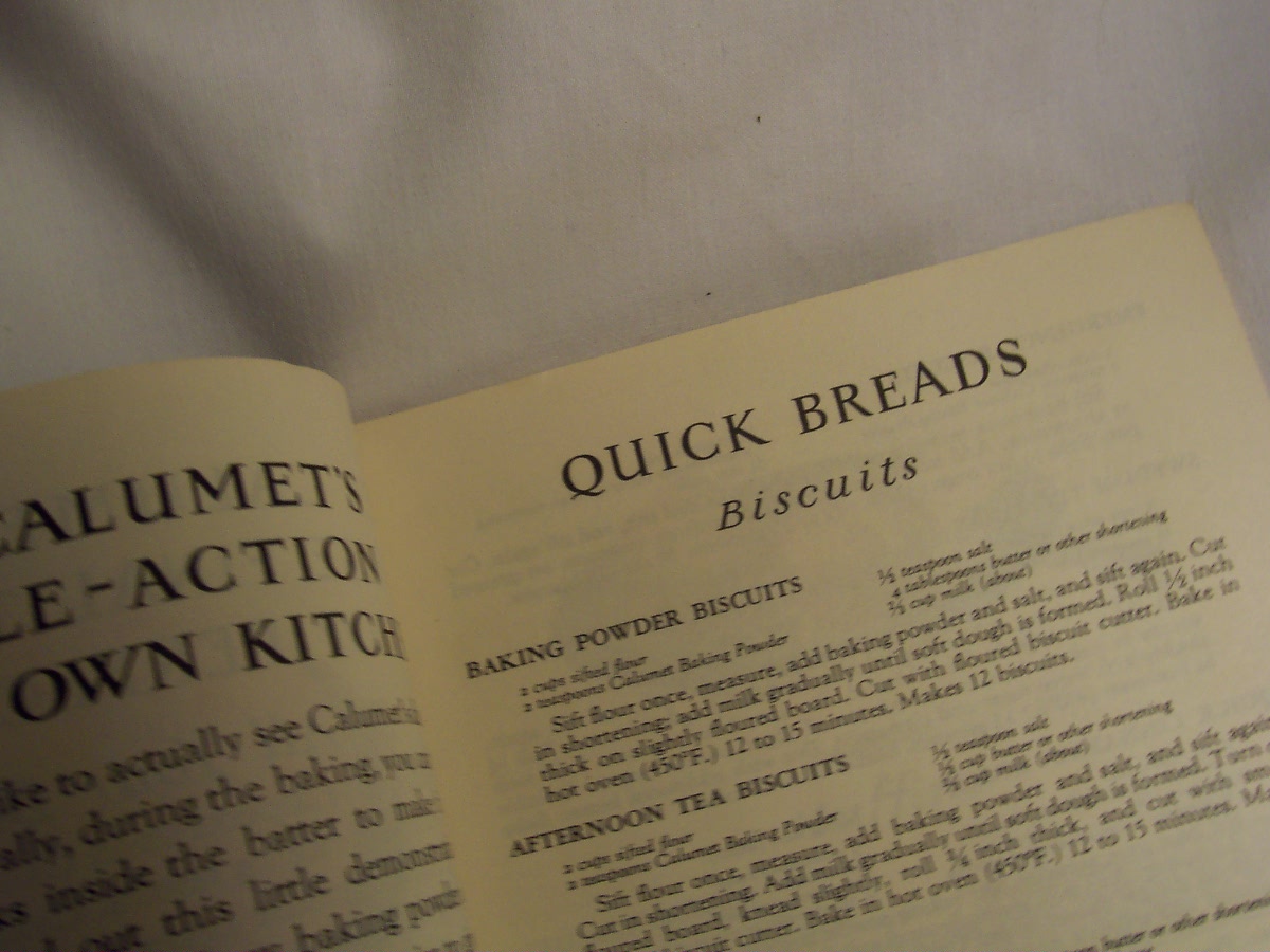 Calumet Baking Booklet, 1931