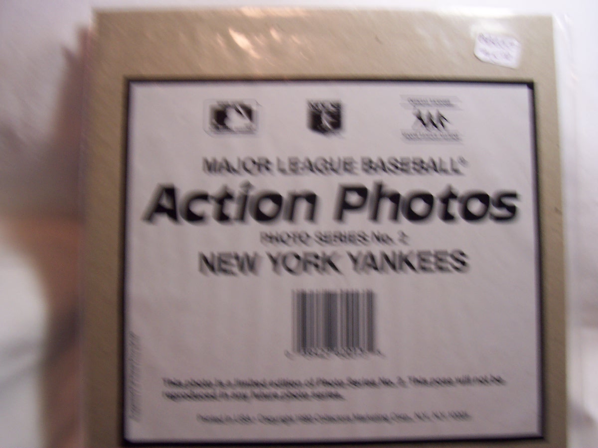 Don Mattingly, N.Y. Yankees Photo, NRFP