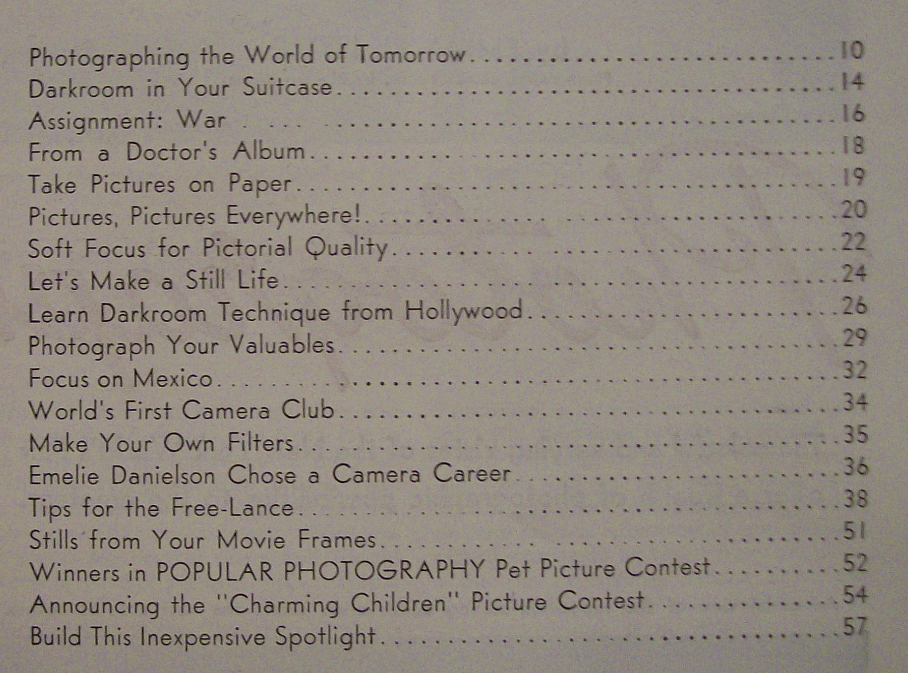 Popular Photography Magazine - April 1939