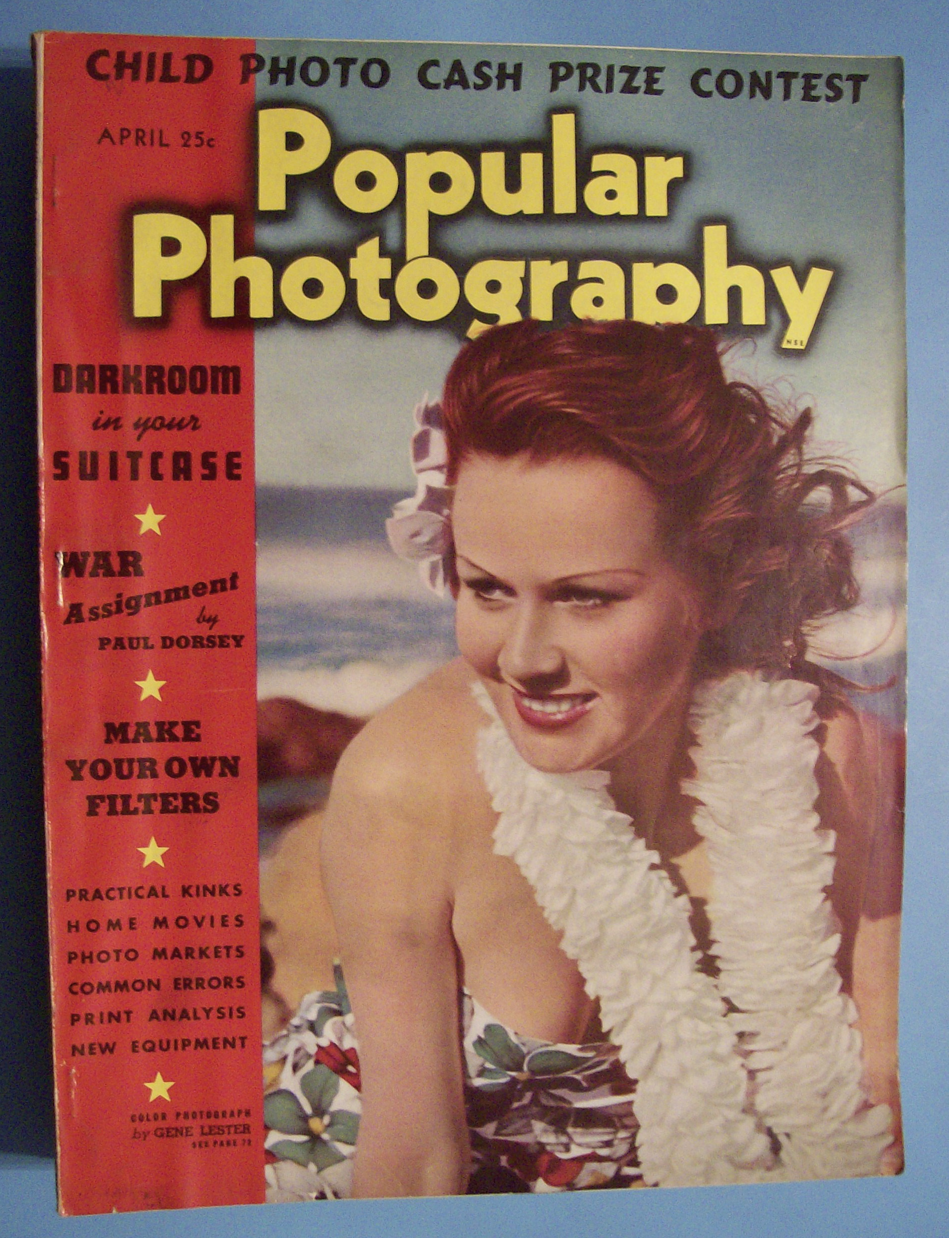 Popular Photography Magazine - April 1939
