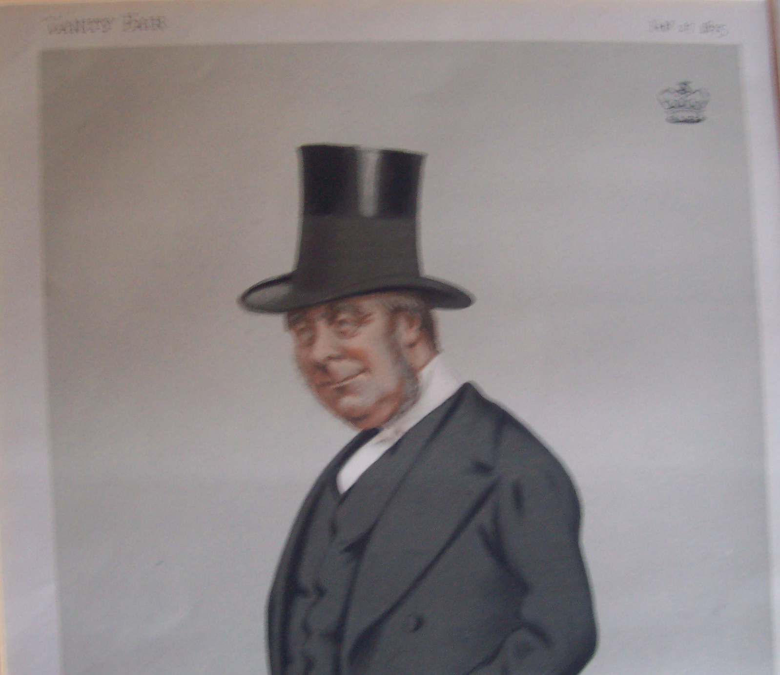 Vanity Fair Ape Print Lord Redesdale February 27, 1875