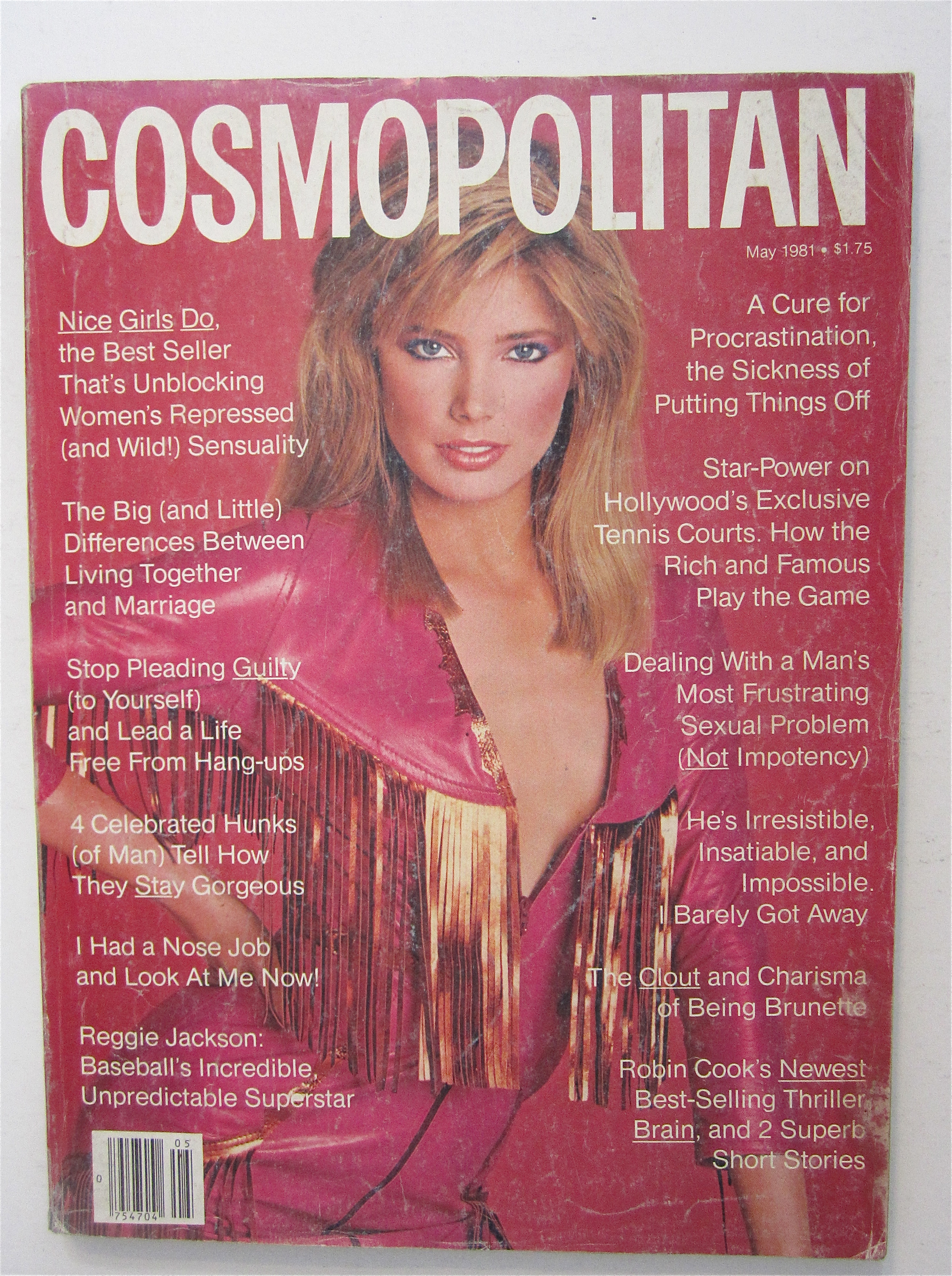 Cosmopolitan Magazine May 1981 Reggie Jackson