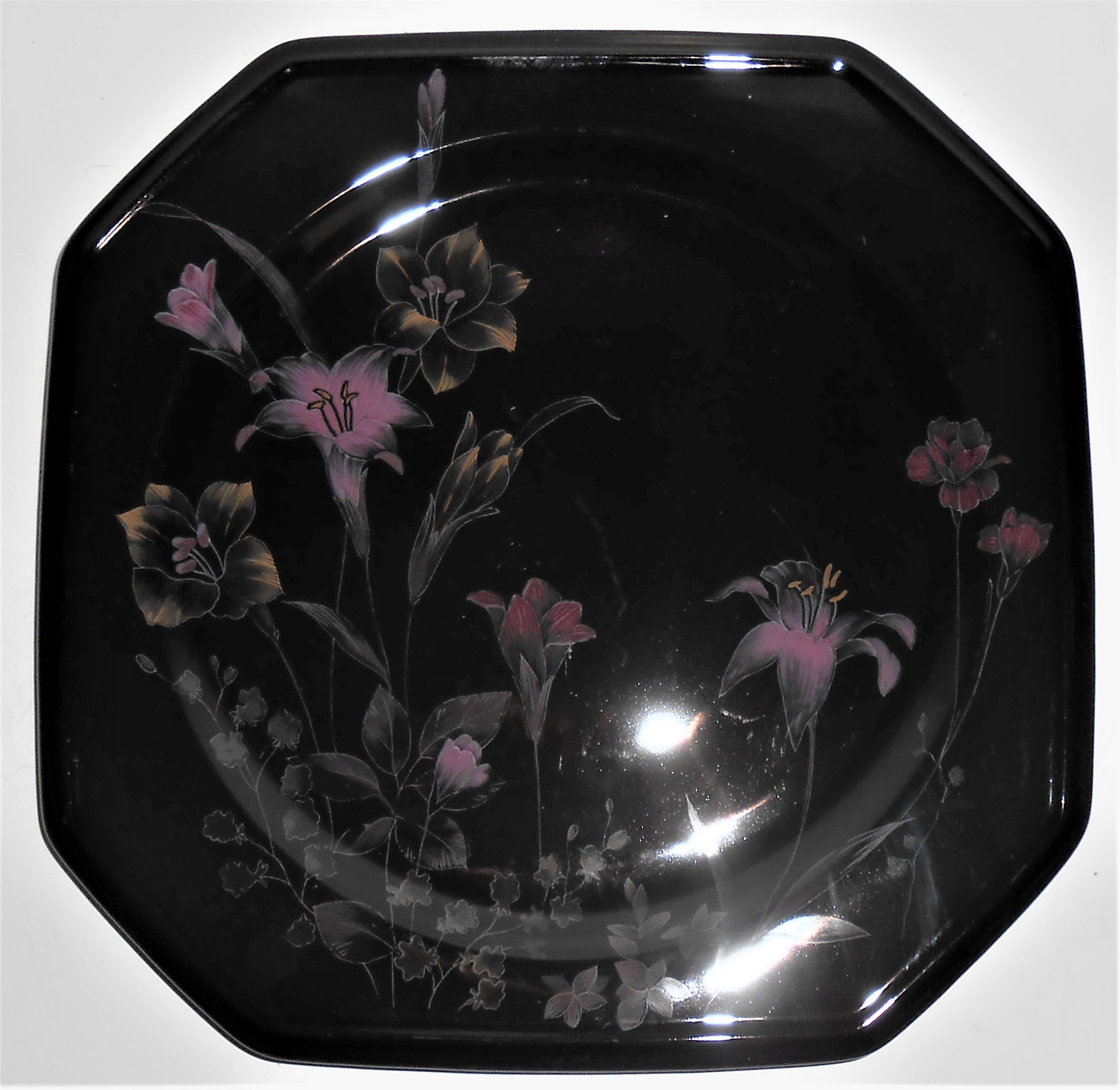 Mikasa China Ebony Garden Meadow Dinner Plate
