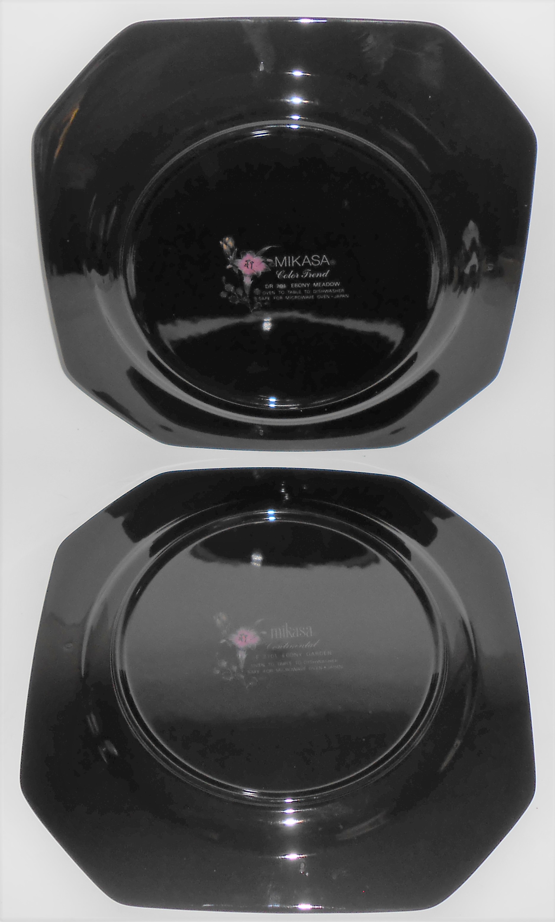 Mikasa China Ebony Garden Meadow Dinner Plate
