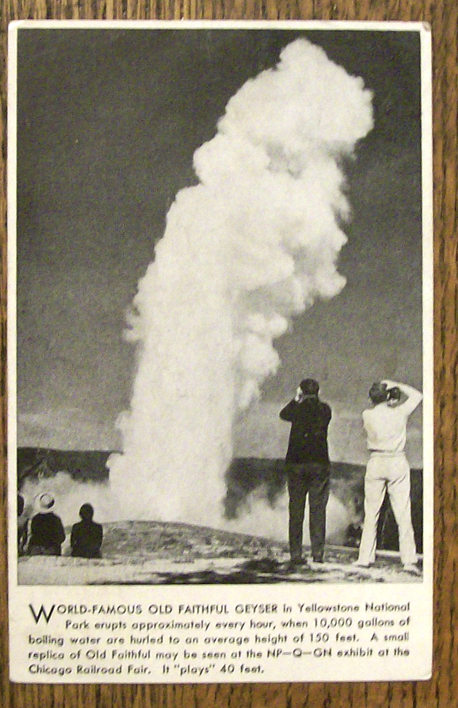 World-Famous Old Faithful Geyser