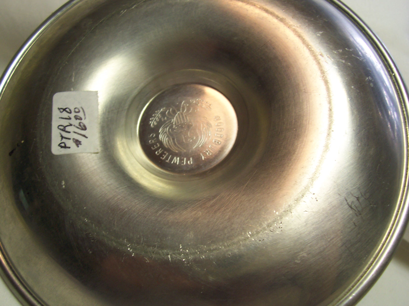 Woodbury Pewter Horse Head Trinket Tray