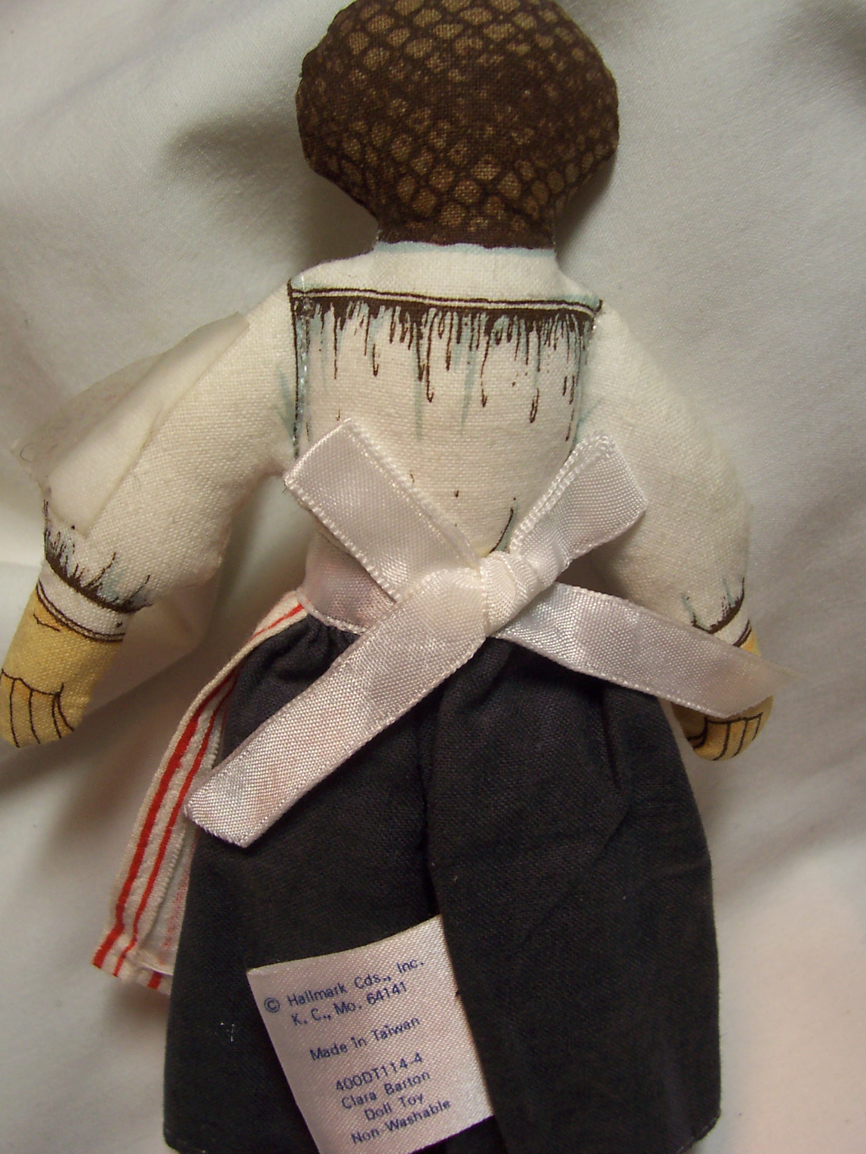 Clara Barton Cloth Doll 1979 Hallmark