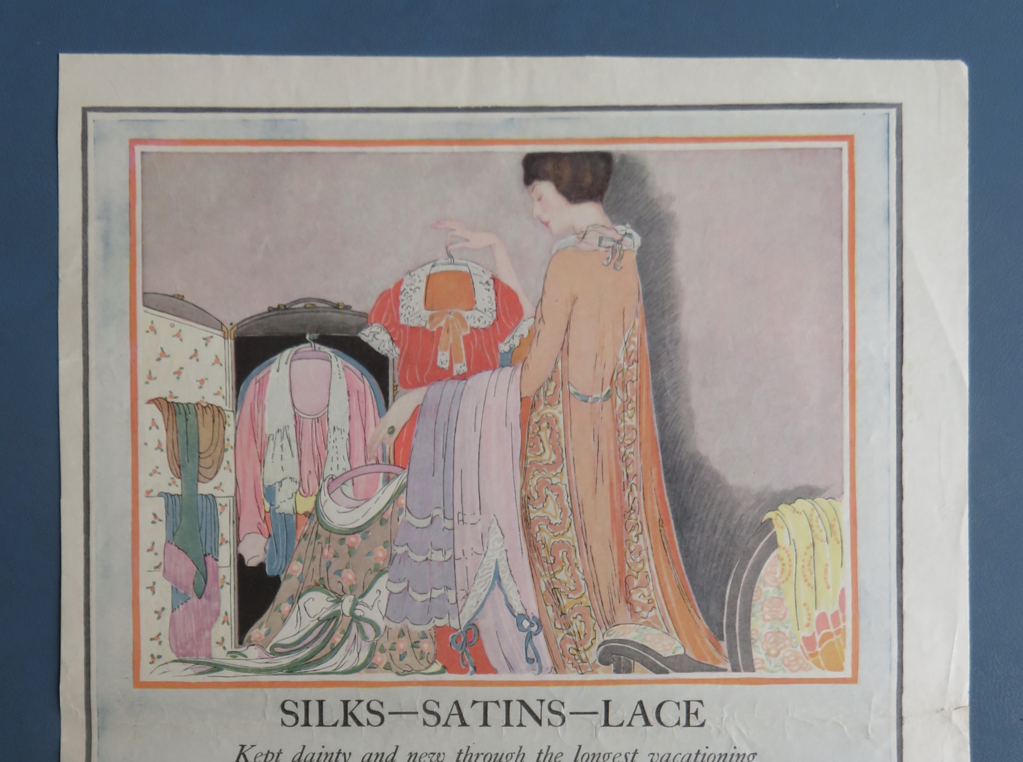 1920 Lux Soap with Woman & Her Clothing