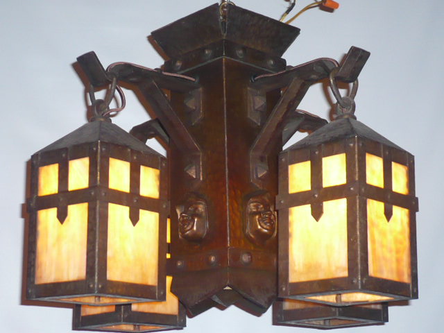 Arts And Crafts Monk'S Head Light #273