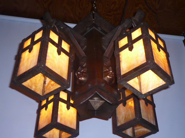 Arts And Crafts Monk'S Head Light #273