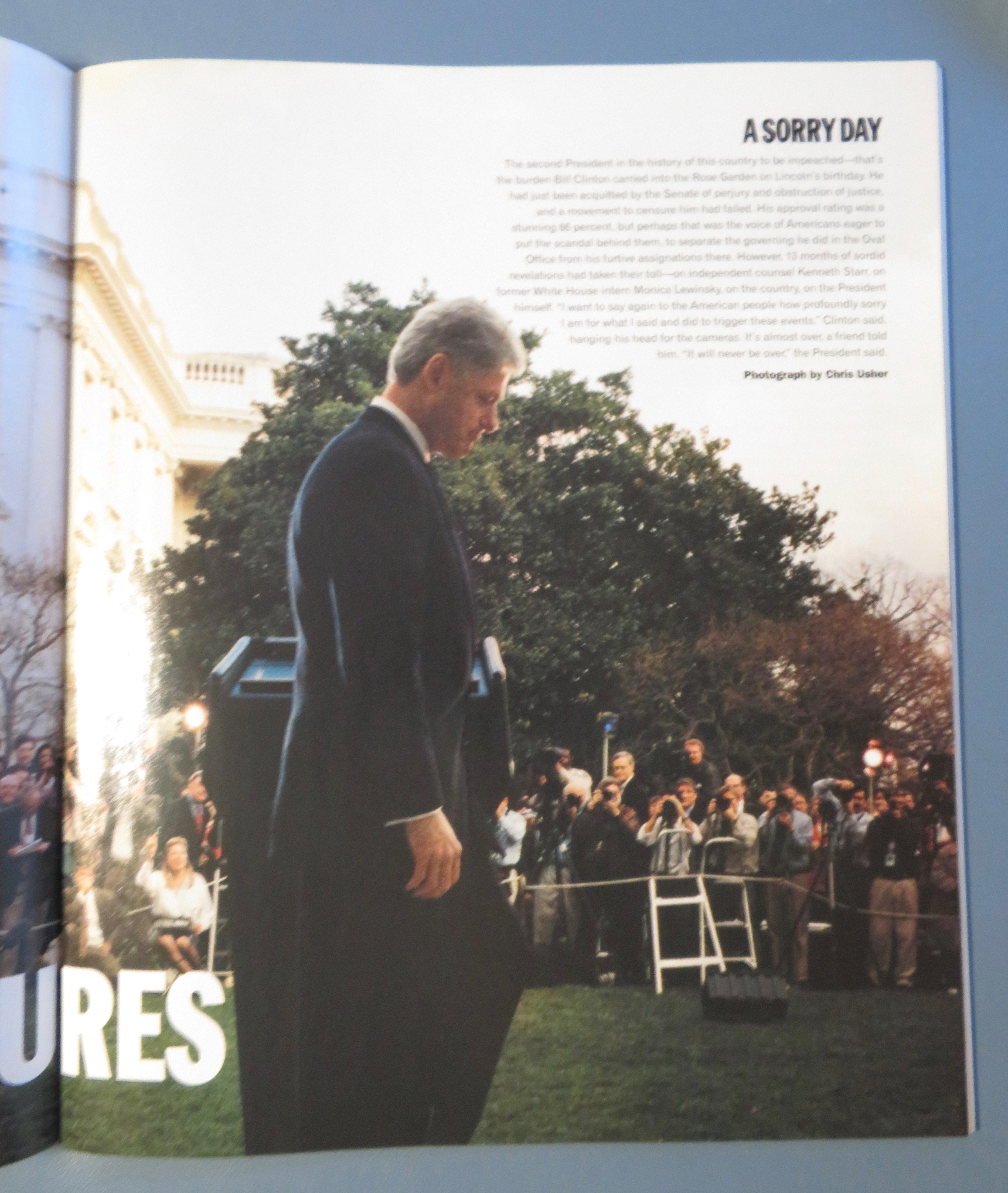 Life Magazine January 2000 The Year In Pictures 1999