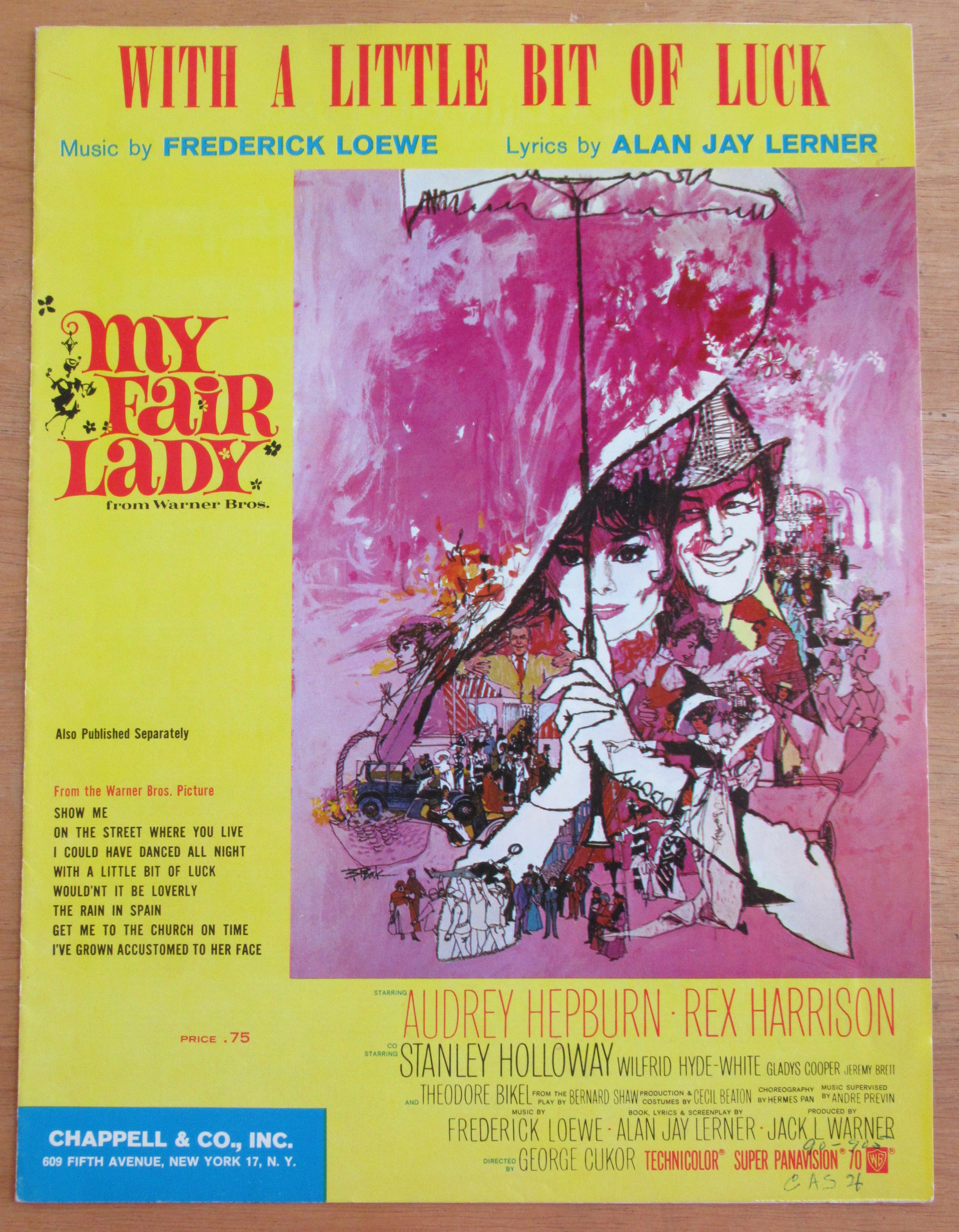 1956 With A Little Bit Of Luck Sheet Music