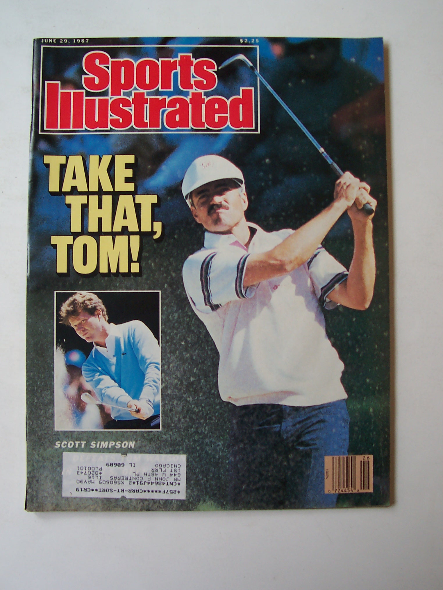Sports Illustrated Magazine - June 29, 1987