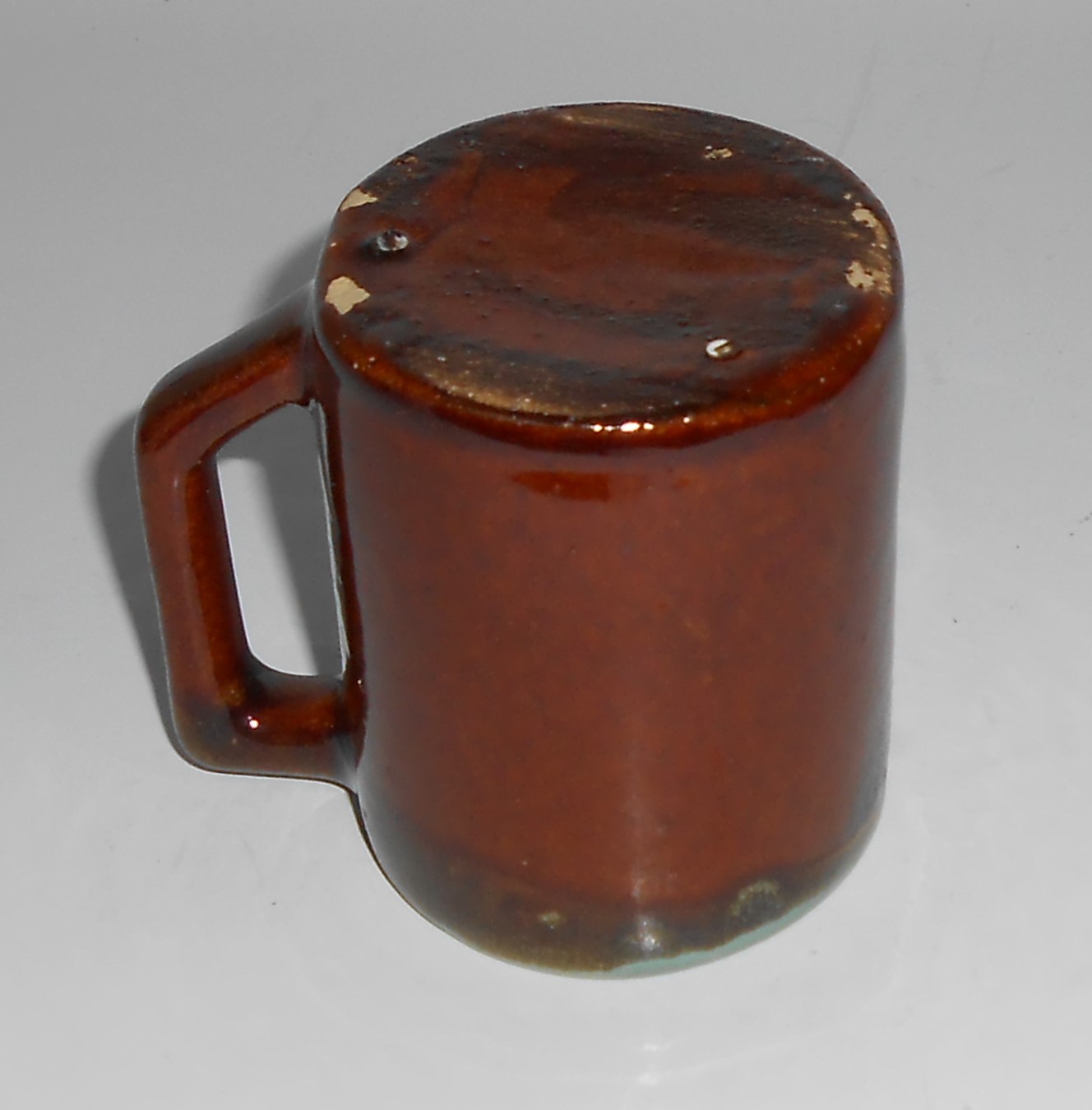 Zanesville Stoneware Pottery Country Fare 3'' Handled M